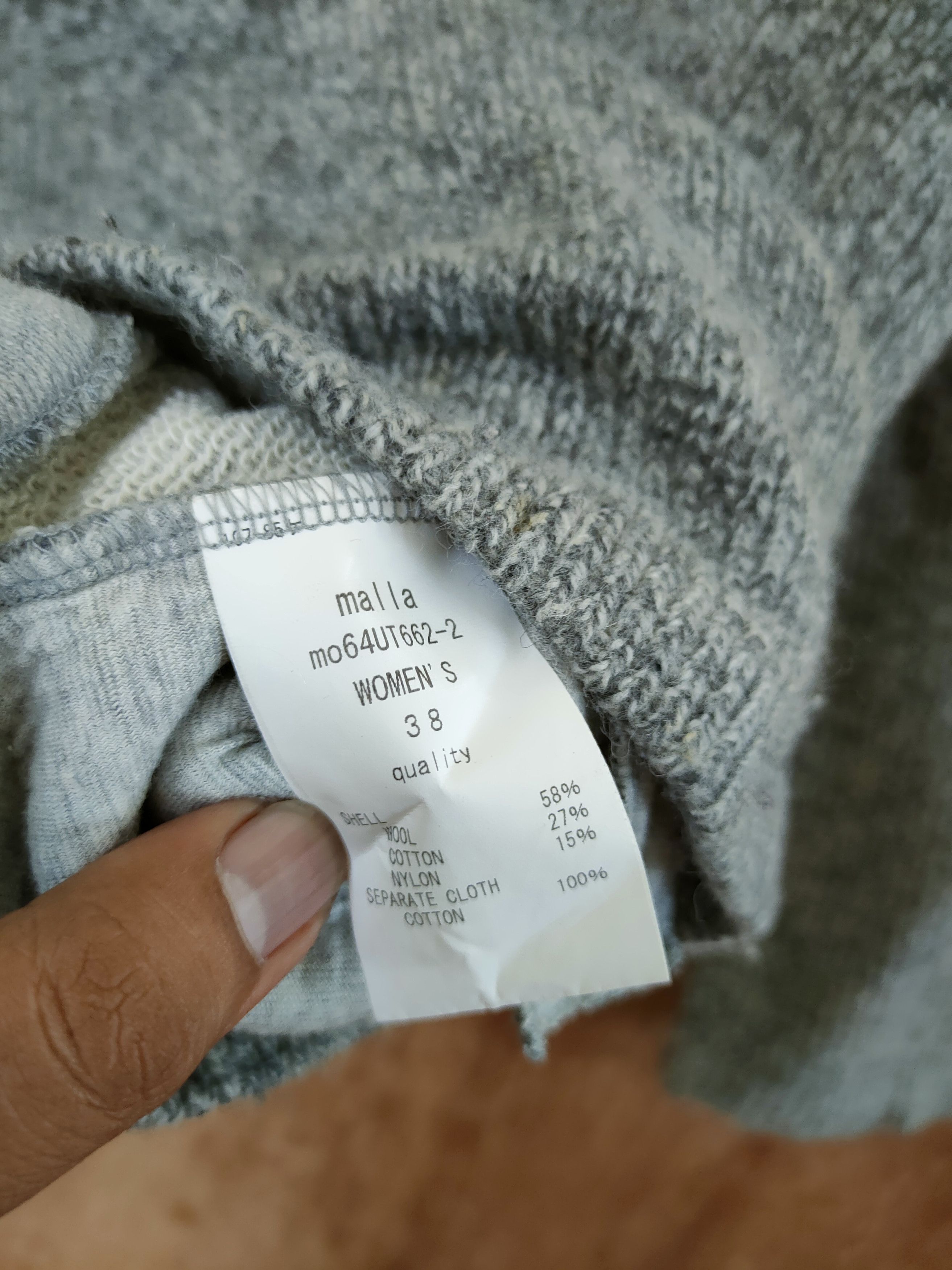 Japanese Brand DLL Malla homespun knitwear streetwear japan #46-470 Size XS / US 0-2 / IT 36-38 - 6 Thumbnail