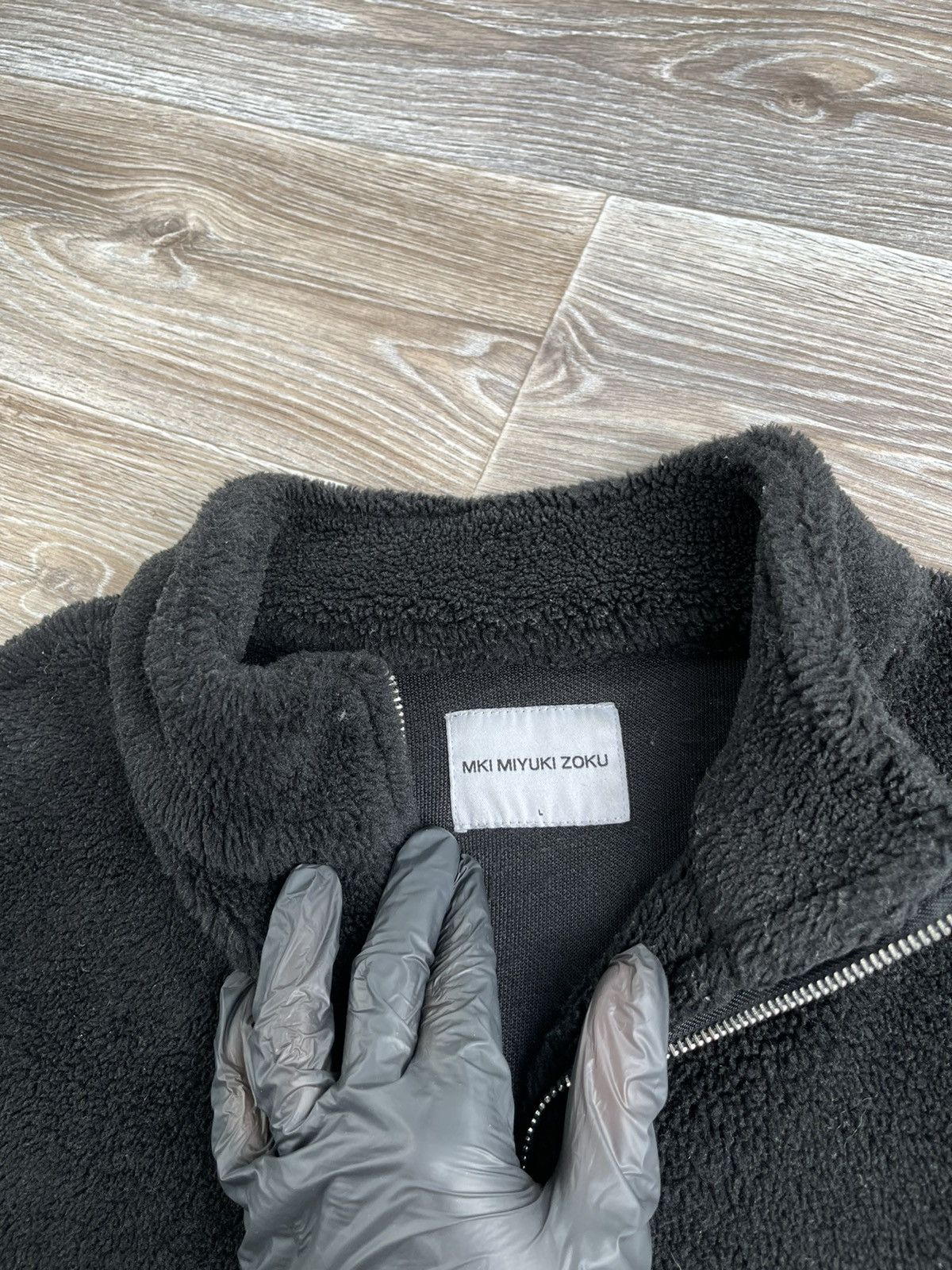 Mki Miyuki Zoku Mki Miyuki-Zoku Quarter Zip Fleece Sweater Size US L / EU 52-54 / 3 - 4 Thumbnail
