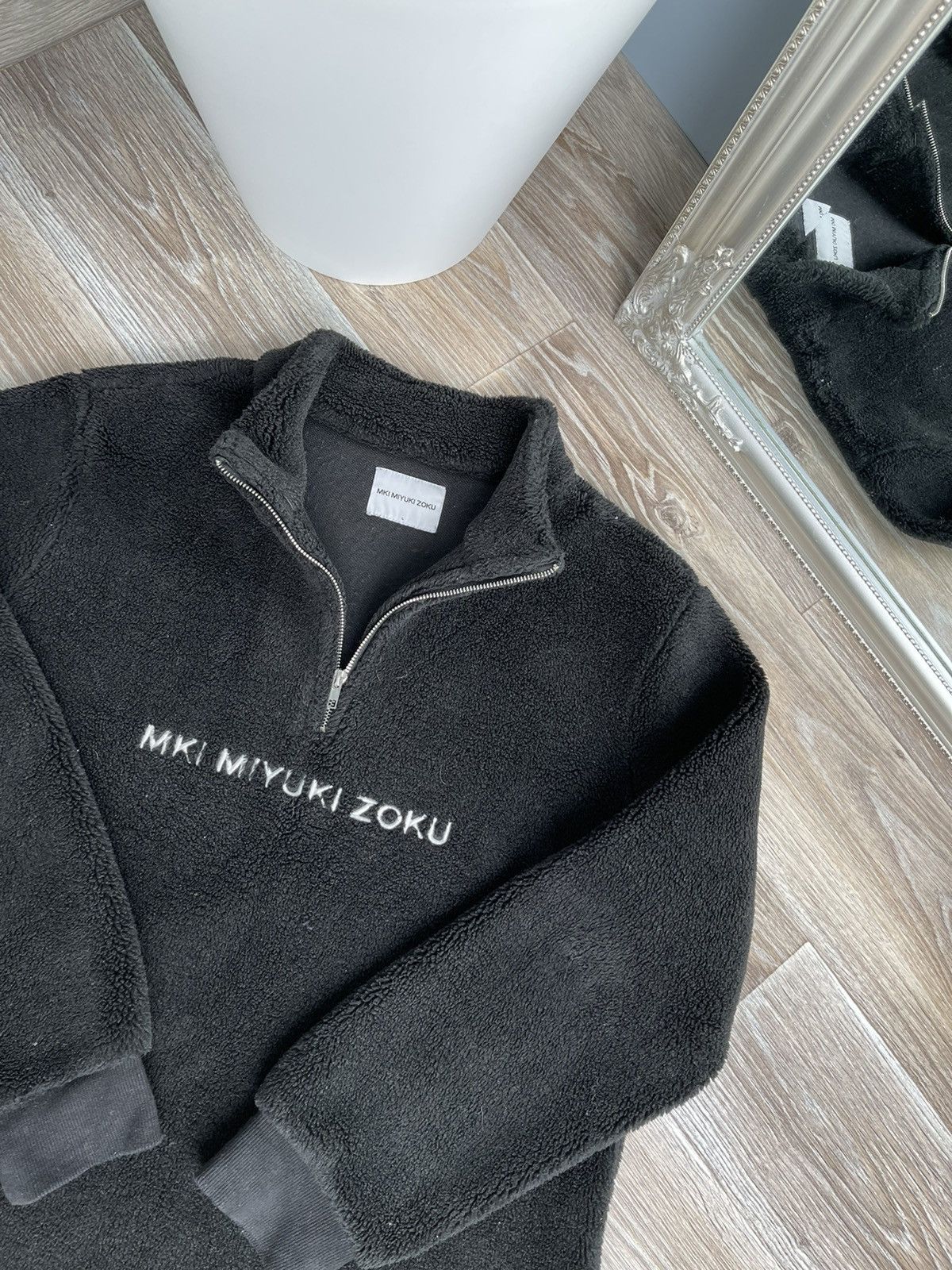 Mki Miyuki Zoku Mki Miyuki-Zoku Quarter Zip Fleece Sweater Size US L / EU 52-54 / 3 - 2 Thumbnail