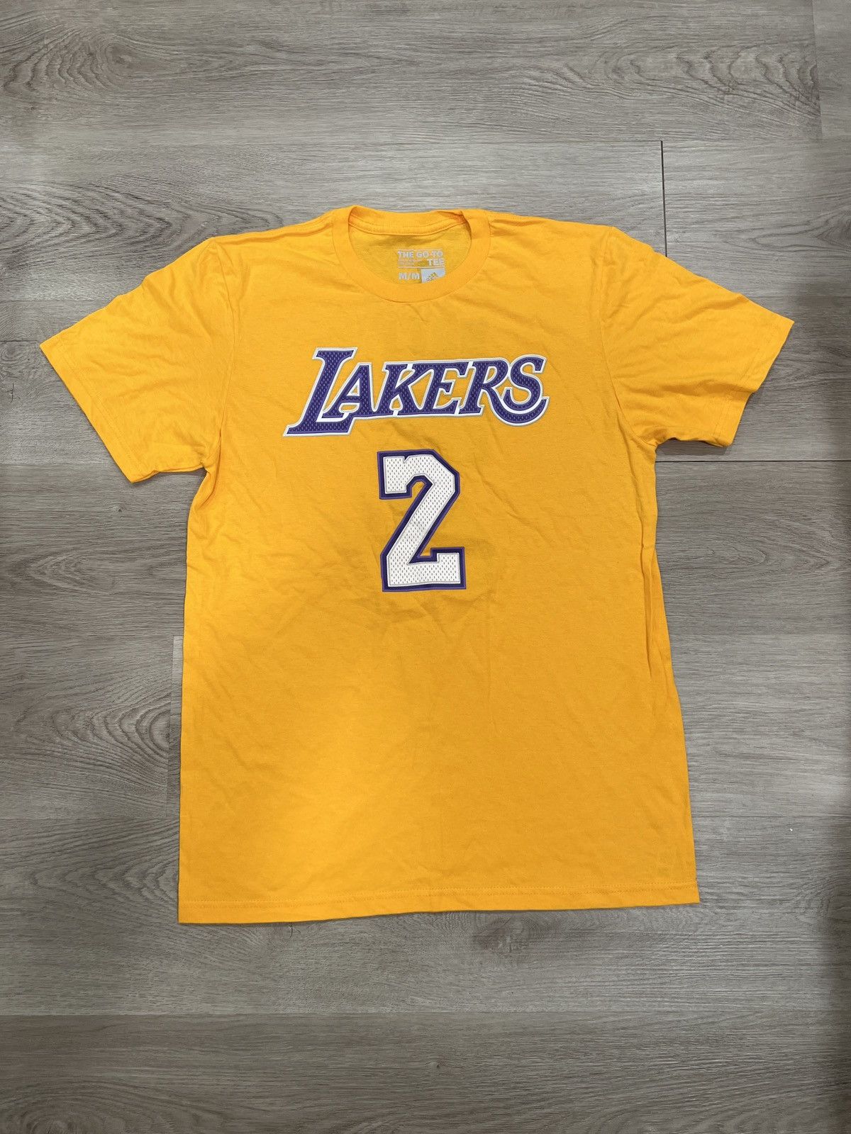 Adidas Lakers Lonzo Ball Tee 🏀 Size US M / EU 48-50 / 2 - 1 Thumbnail