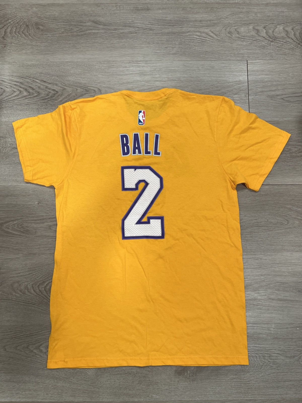 Adidas Lakers Lonzo Ball Tee 🏀 Size US M / EU 48-50 / 2 - 3 Thumbnail