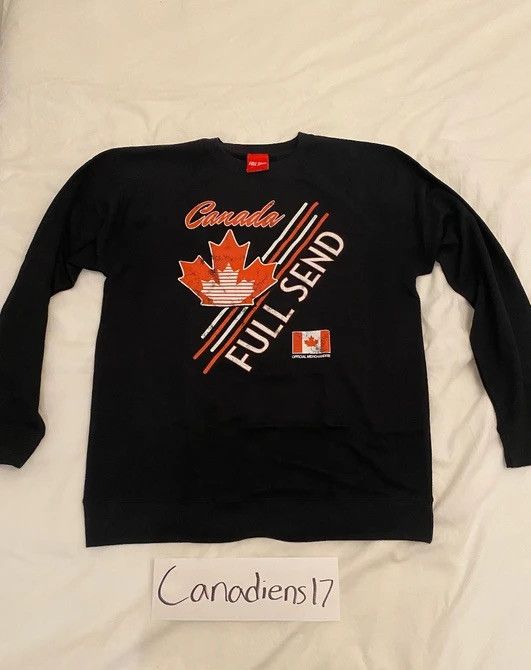Full Send Full Send Canada Vintage Style Crewneck *BRAND NEW* Size US XL / EU 56 / 4 - 2 Thumbnail