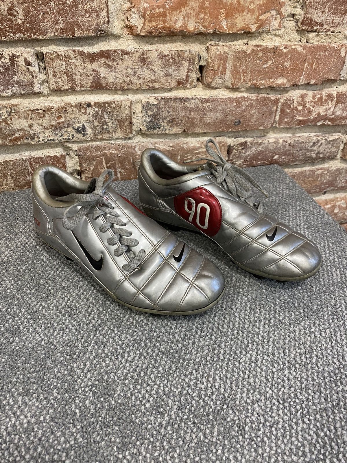 Nike × Vintage Nike total 90 football boots 00s | Grailed