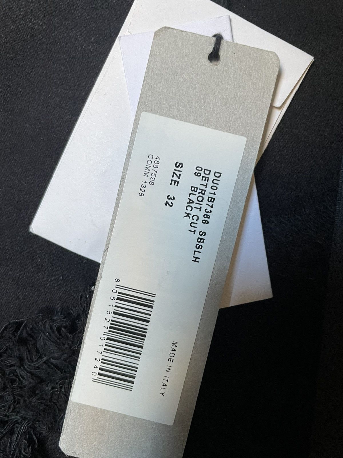 Rick Owens × Rick Owens Drkshdw Rick Owens black Slashed Detroit Jeans new 2022 Size US 32 / EU 48 - 7 Thumbnail