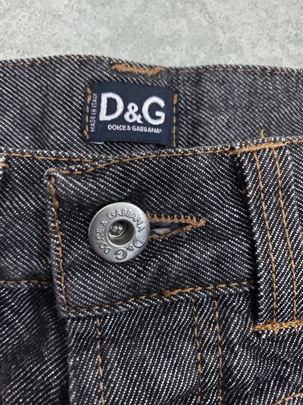Dolce & Gabbana Rare design jeans (front back)by dolce&gabbana Size US 30 / EU 46 - 3 Thumbnail