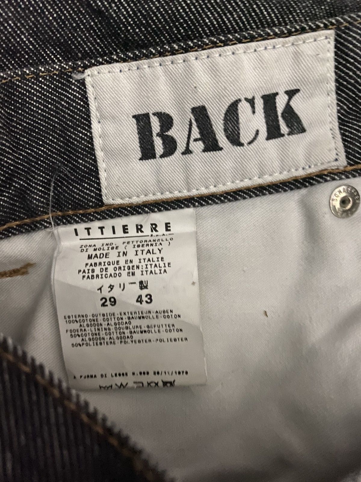 Dolce & Gabbana Rare design jeans (front back)by dolce&gabbana Size US 30 / EU 46 - 9 Thumbnail