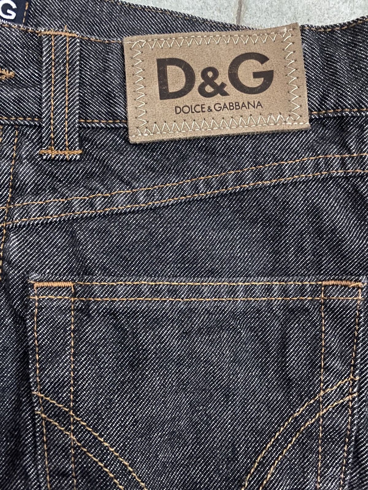 Dolce & Gabbana Rare design jeans (front back)by dolce&gabbana Size US 30 / EU 46 - 4 Thumbnail