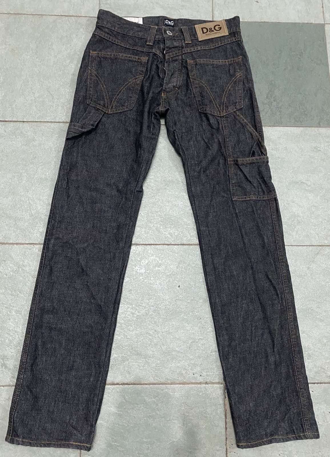 Dolce & Gabbana Rare design jeans (front back)by dolce&gabbana Size US 30 / EU 46 - 1 Thumbnail