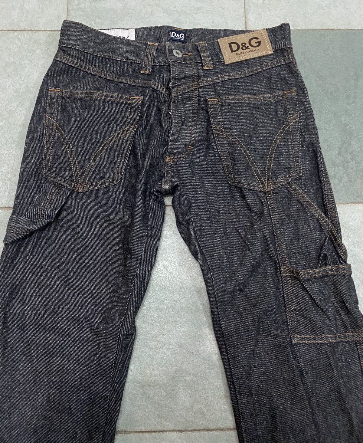 Dolce & Gabbana Rare design jeans (front back)by dolce&gabbana Size US 30 / EU 46 - 2 Thumbnail