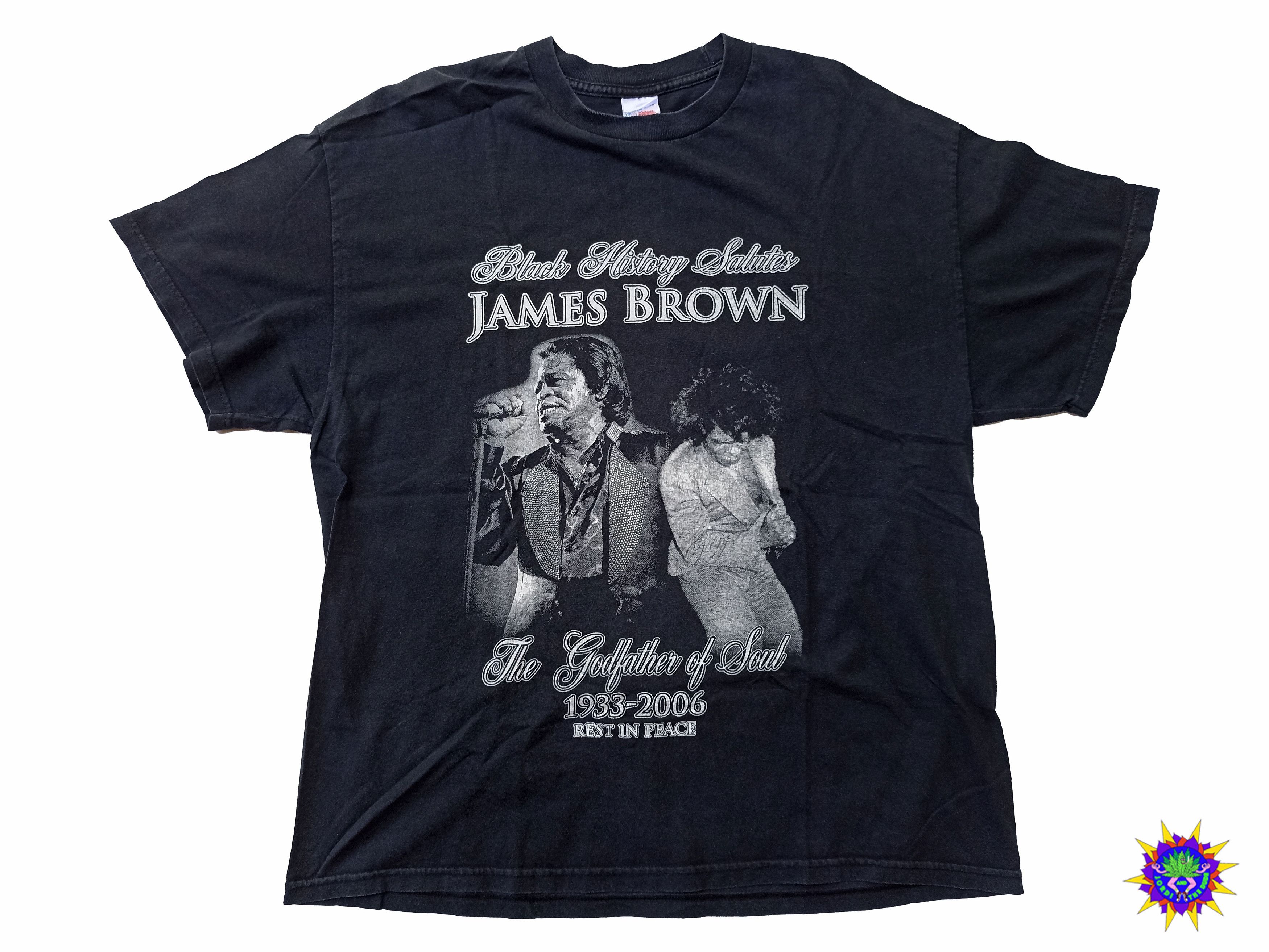 稀少 00s PRINCE ヴィンテージTシャツ james brown JAMES BROWN Music T-shirt Tシャツ ジェームスブラウン