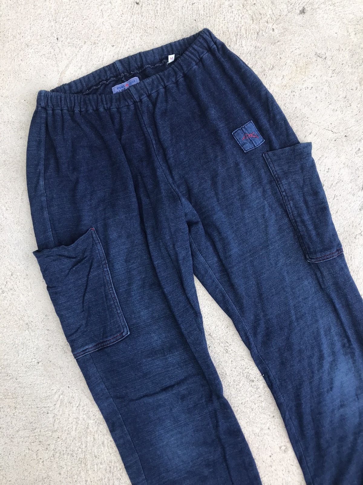 Blue Blue Japan × Japanese Brand × Vintage 💥LAST DROP BEFORE DELETE💥 Blue blue arigato japan sweatpants Size US 30 / EU 46 - 2 Thumbnail