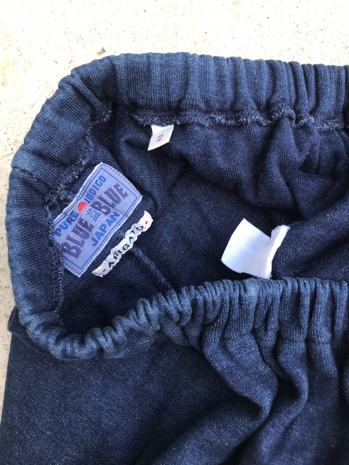 Blue Blue Japan × Japanese Brand × Vintage 💥LAST DROP BEFORE DELETE💥 Blue blue arigato japan sweatpants Size US 30 / EU 46 - 3 Thumbnail