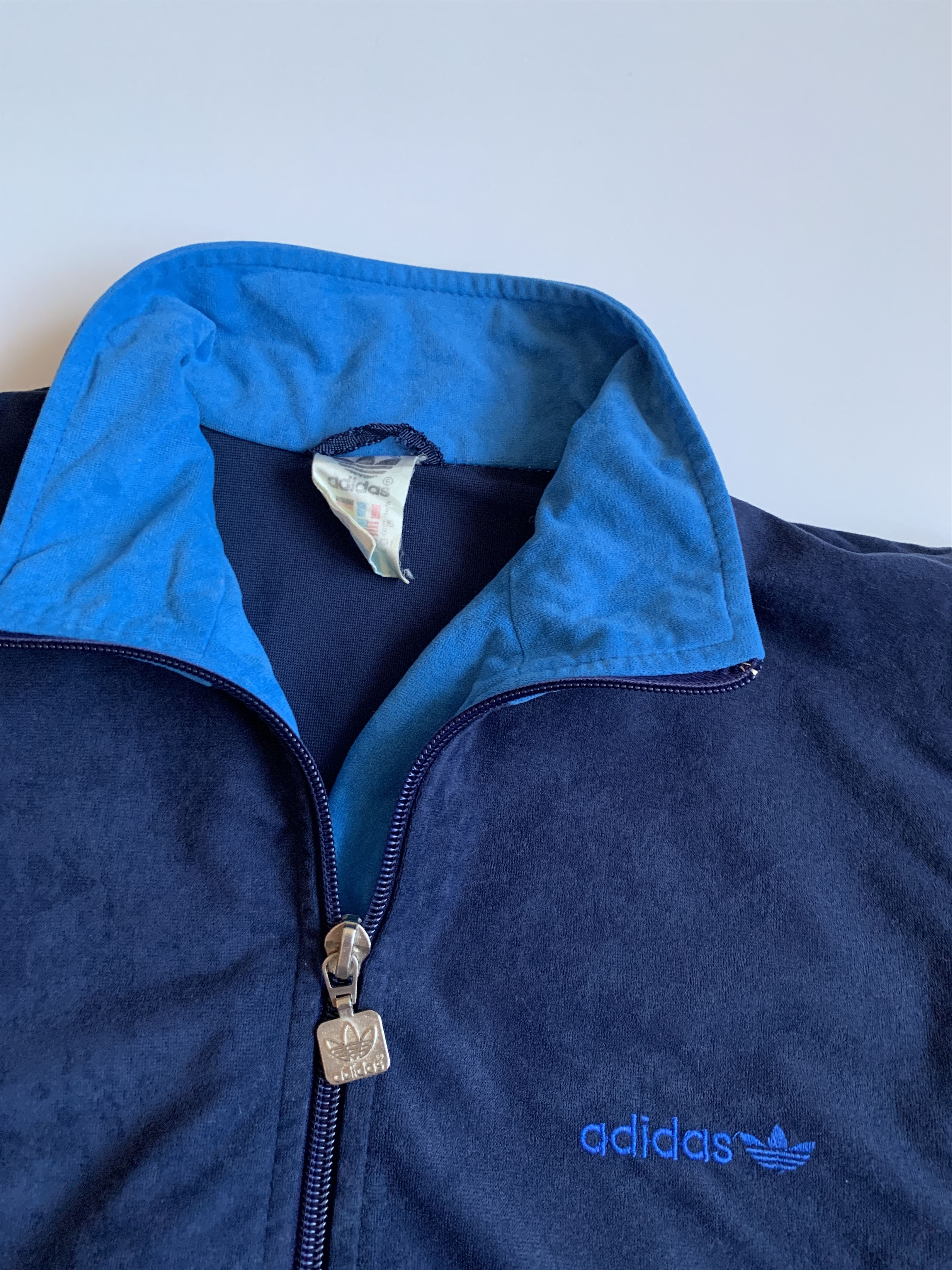 Adidas 80's Adidas Vintage Men's Track Jacket Tracksuit Top Size US S / EU 44-46 / 1 - 4 Thumbnail