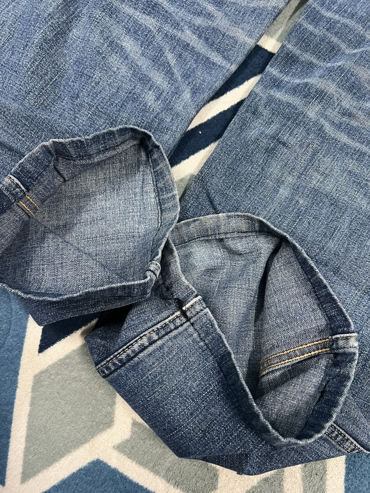 Bape Rare Bape Distressed Denim/Jeans Ape Shall Never Kill Ape Size US 33 - 12 Thumbnail
