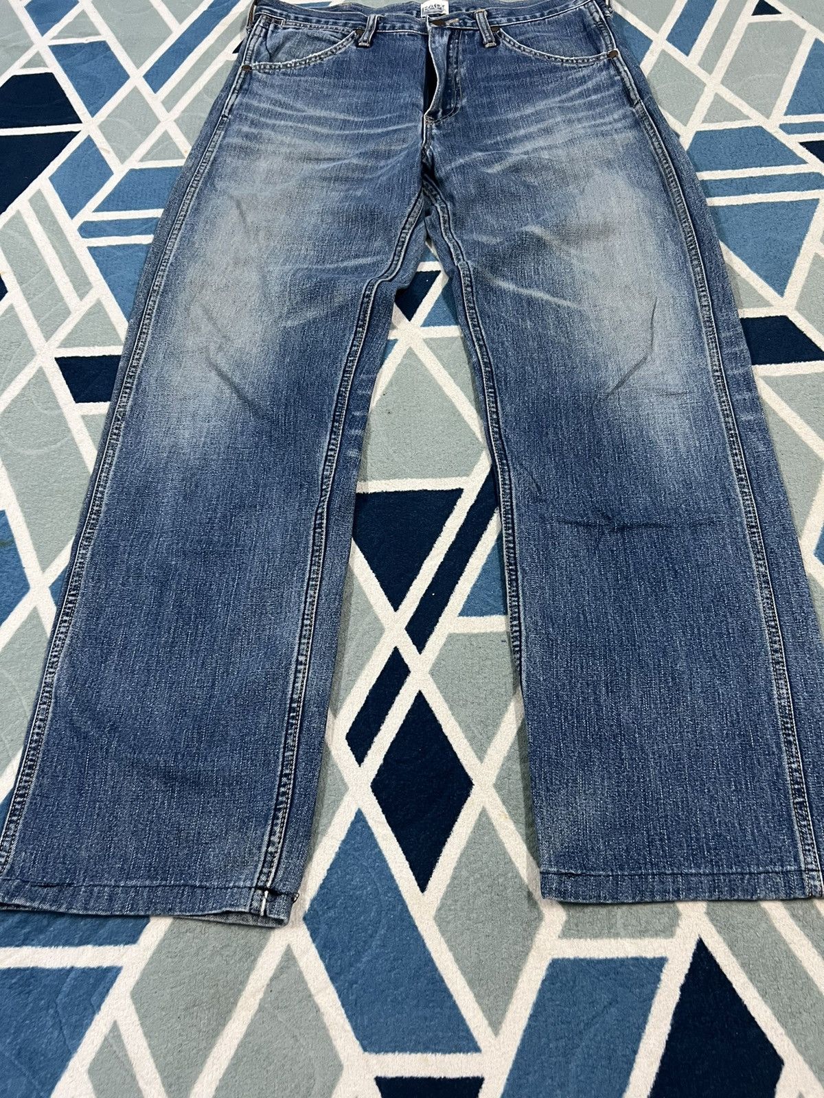 Bape Rare Bape Distressed Denim/Jeans Ape Shall Never Kill Ape Size US 33 - 4 Thumbnail