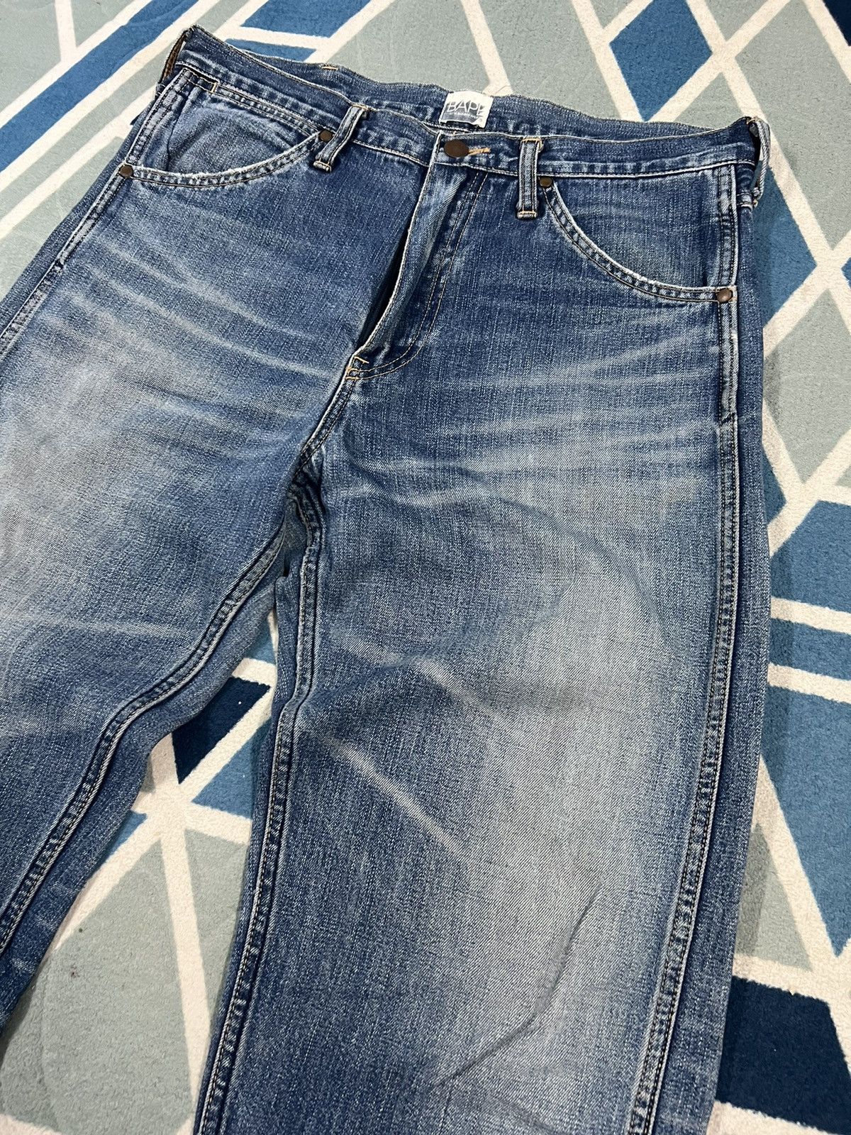 Bape Rare Bape Distressed Denim/Jeans Ape Shall Never Kill Ape Size US 33 - 3 Thumbnail