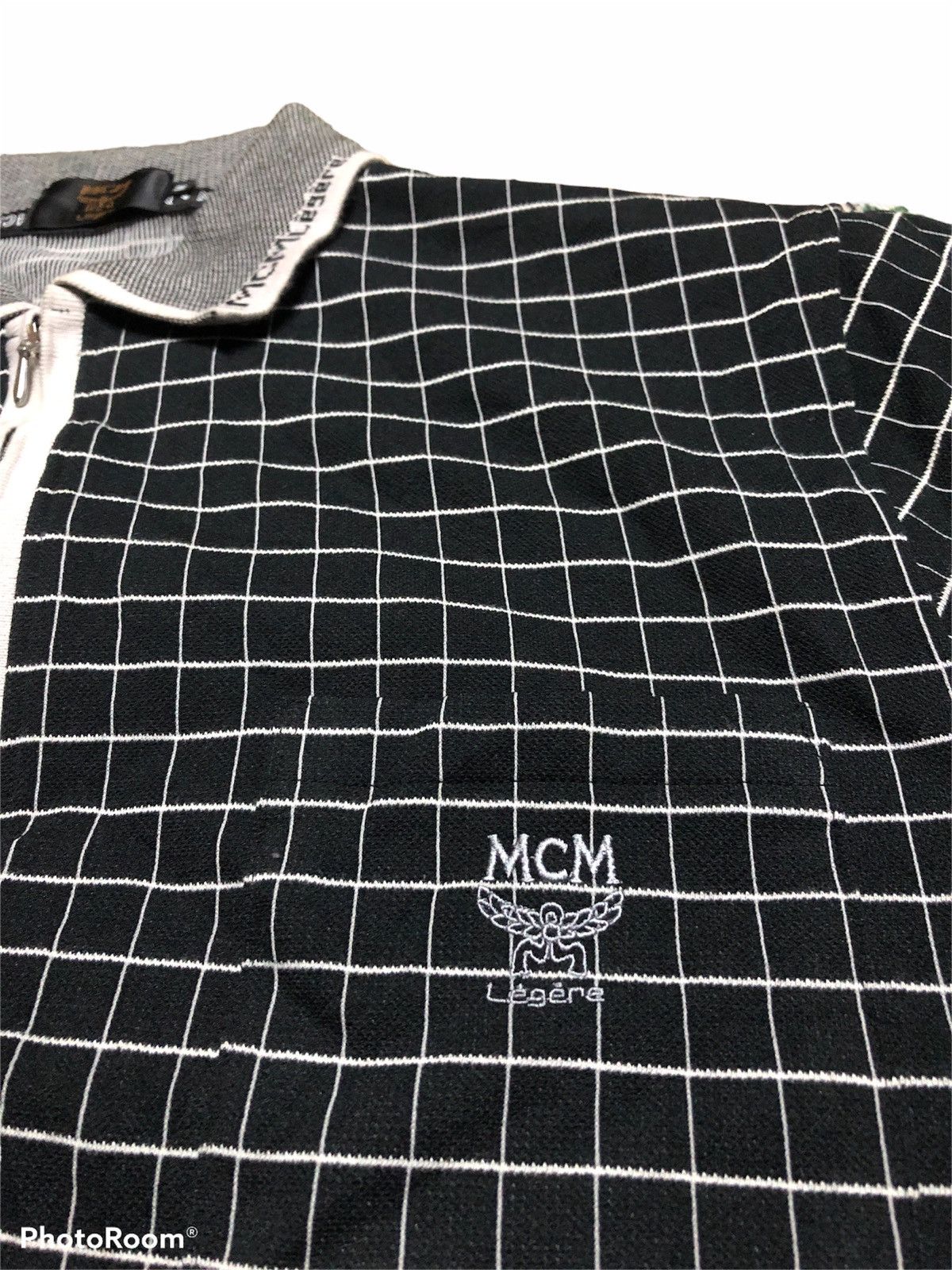MCM HALF ZIPPER MCM PLAID POLO T Size US M / EU 48-50 / 2 - 4 Thumbnail