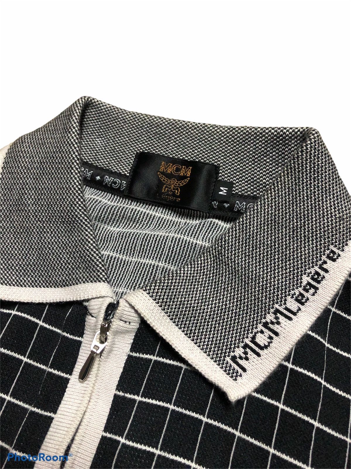 MCM HALF ZIPPER MCM PLAID POLO T Size US M / EU 48-50 / 2 - 3 Thumbnail