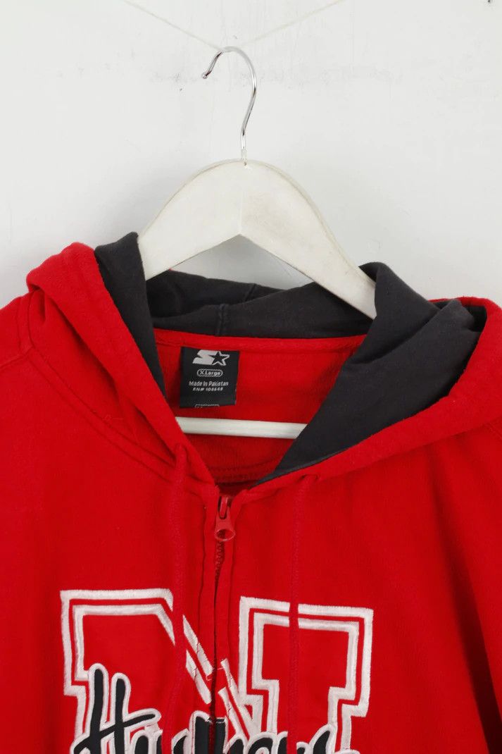 Starter Starter Men XL Sweatshirt Red Cotton Huskers 3808 Size US XL / EU 56 / 4 - 3 Thumbnail