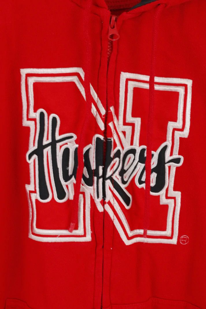 Starter Starter Men XL Sweatshirt Red Cotton Huskers 3808 Size US XL / EU 56 / 4 - 4 Thumbnail