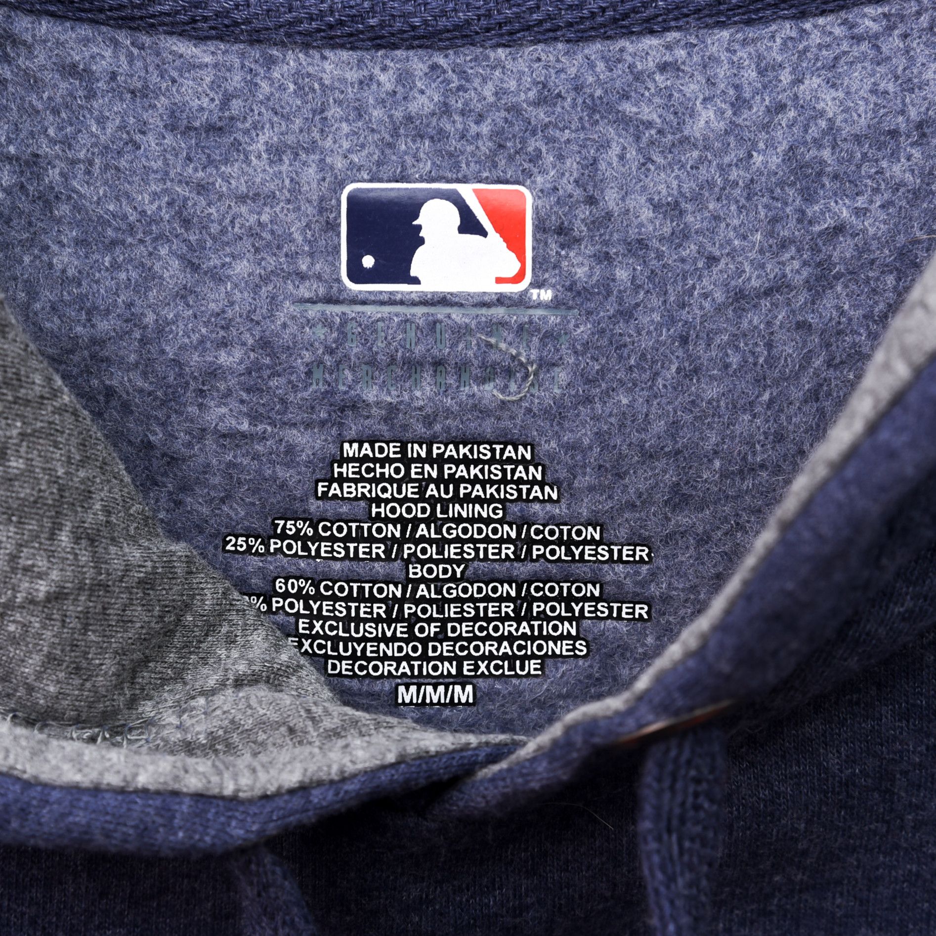 MLB Denver Tigers M Baseball Hoodie Jumper Sweatshirt Pullover Size US M / EU 48-50 / 2 - 4 Thumbnail
