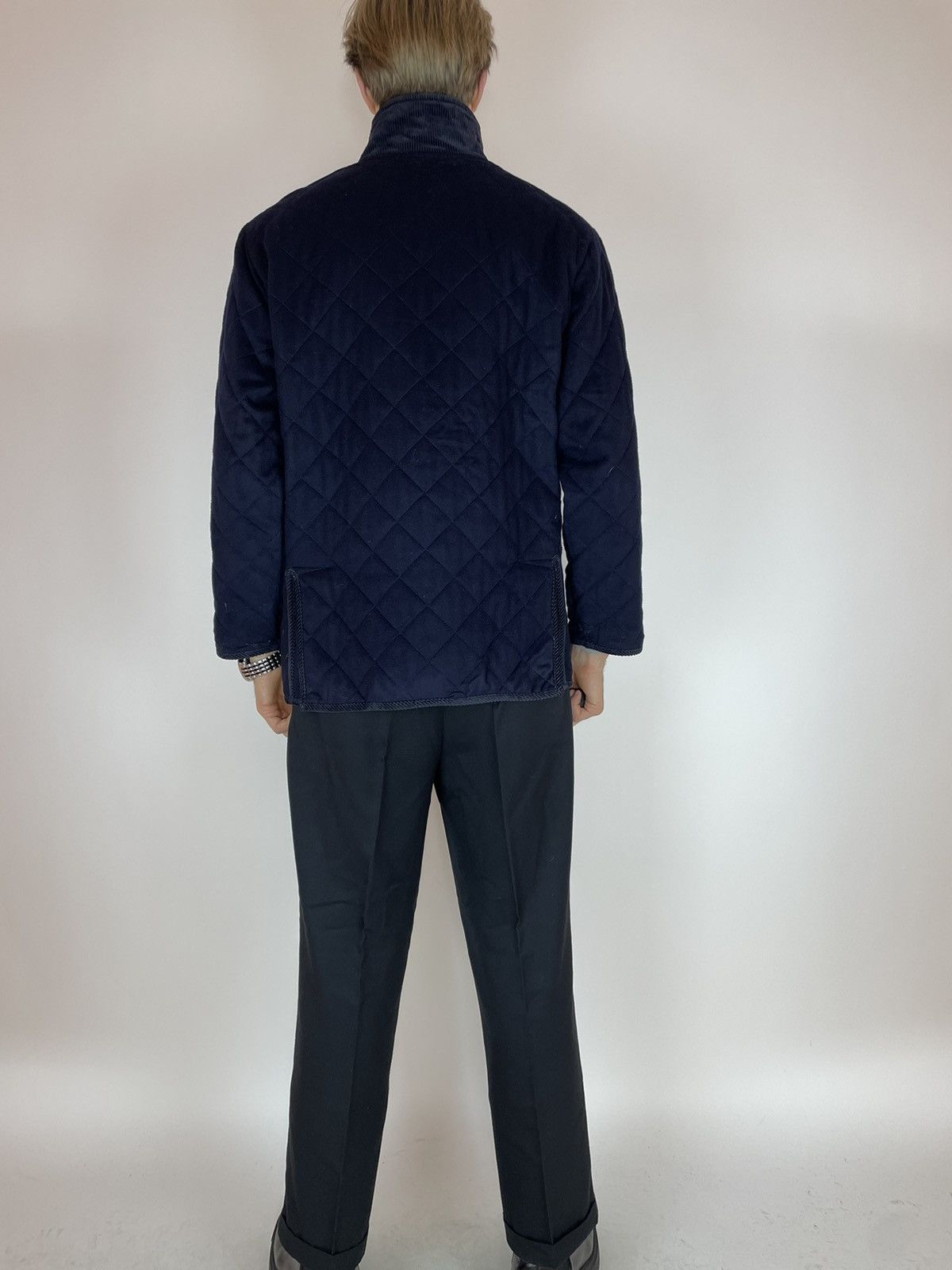 Vintage TIROLER LODEN Moessmer Virgin Lana/Alpaca Quilt jacket Mens Size US XL / EU 56 / 4 - 7 Thumbnail