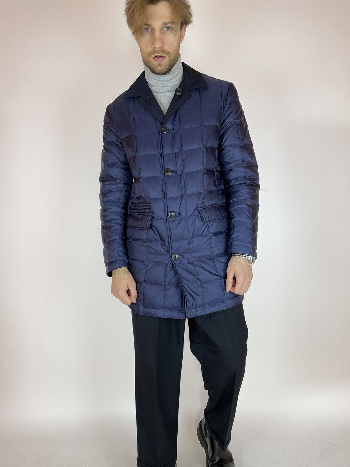 MABRUN Puffer coat double-sided Mens size XL