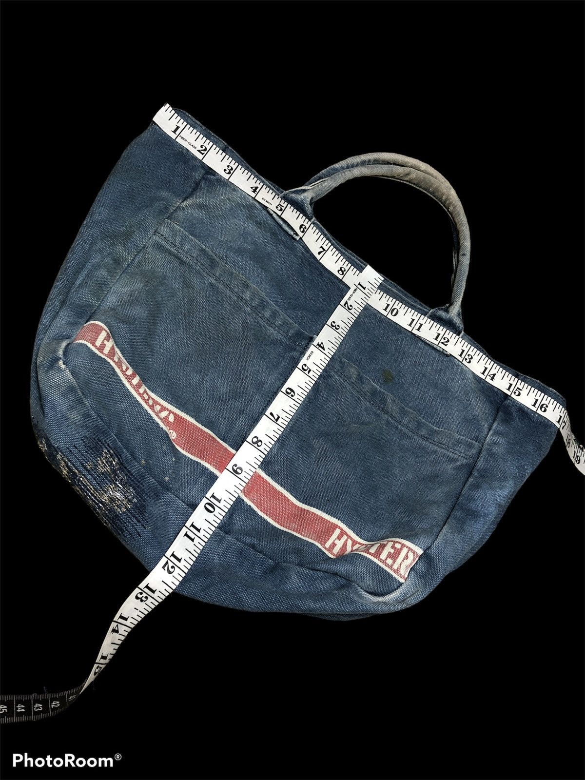 Hysteric Glamour DAMAGED⚡️⚡️HYSTERIC THRASHED ZIGZAG FADED TOTE BAG Size ONE SIZE - 12 Thumbnail