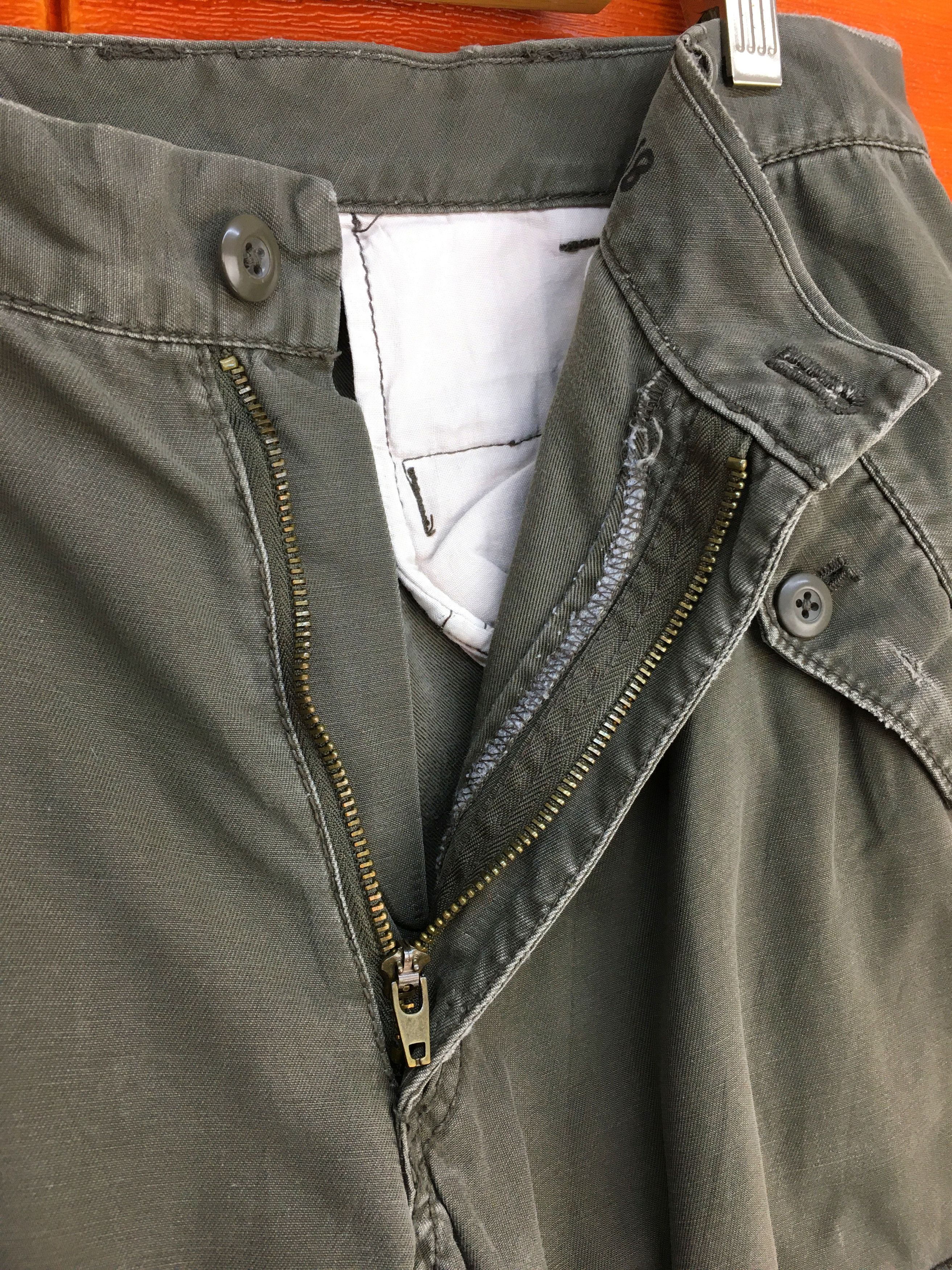 Oshkosh OSHKOSH Ripped Tactical Urban Cargo Pants Size US 35 - 16 Thumbnail