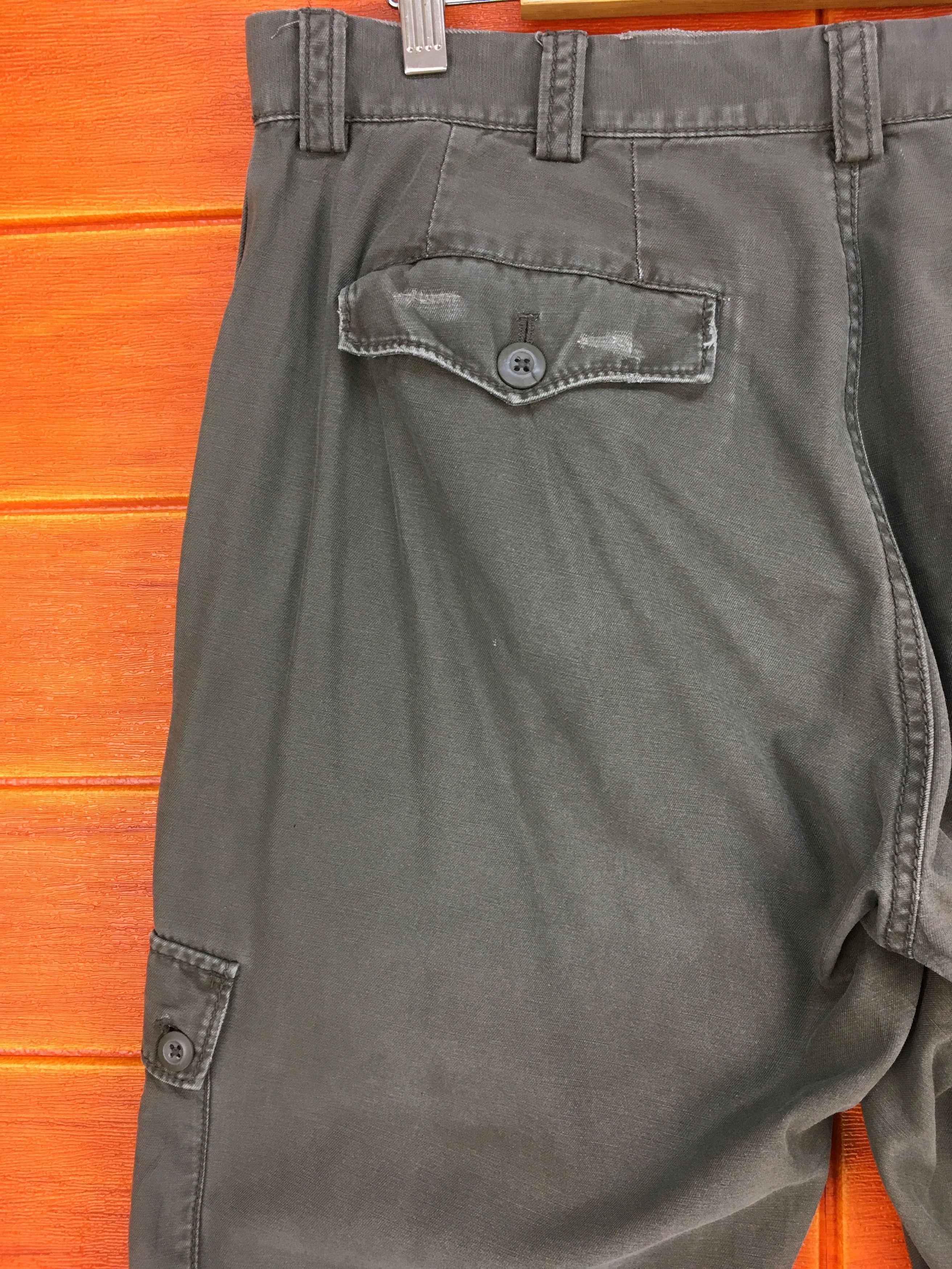 Oshkosh OSHKOSH Ripped Tactical Urban Cargo Pants Size US 35 - 11 Thumbnail