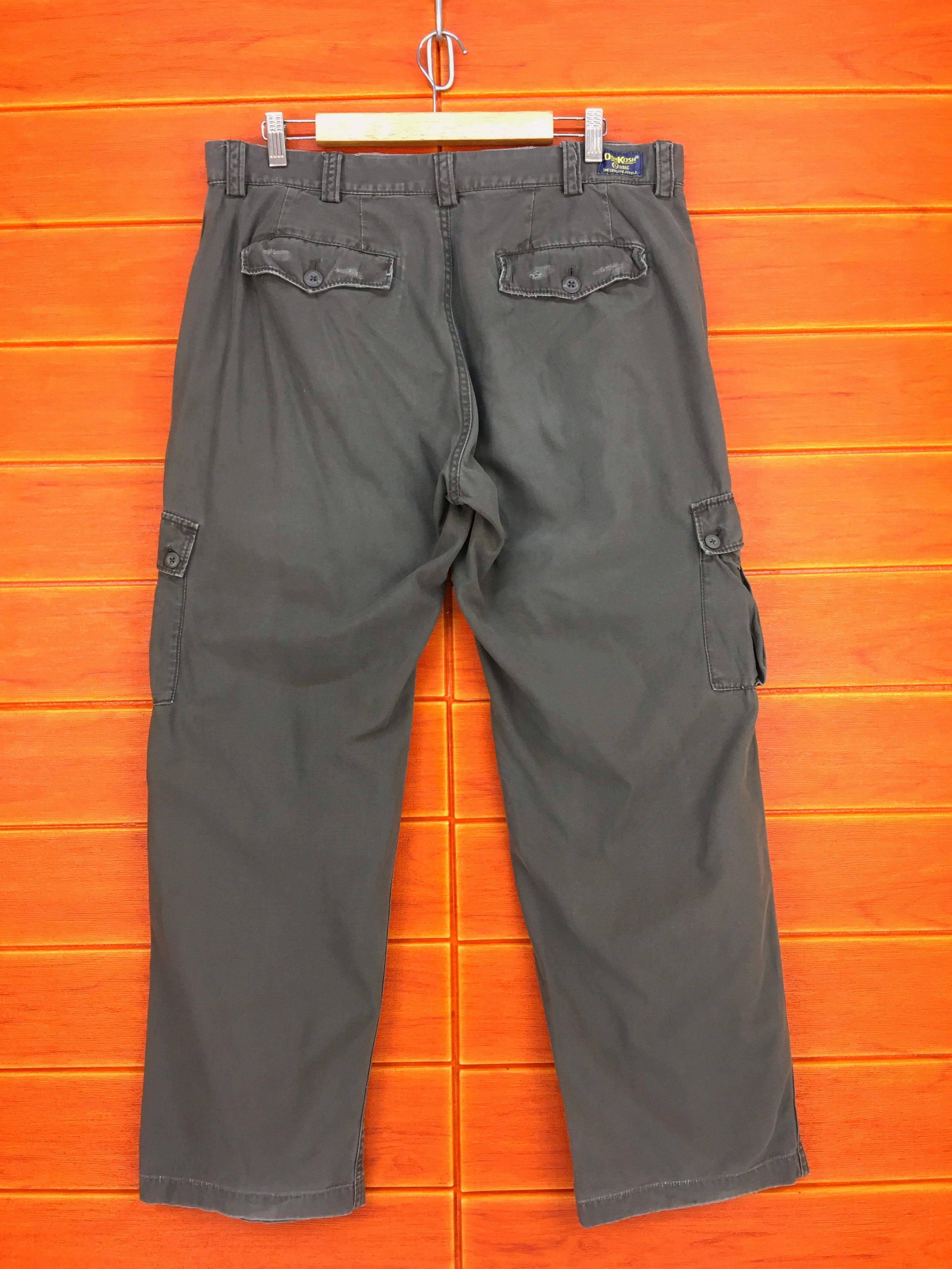 Oshkosh OSHKOSH Ripped Tactical Urban Cargo Pants Size US 35 - 9 Thumbnail