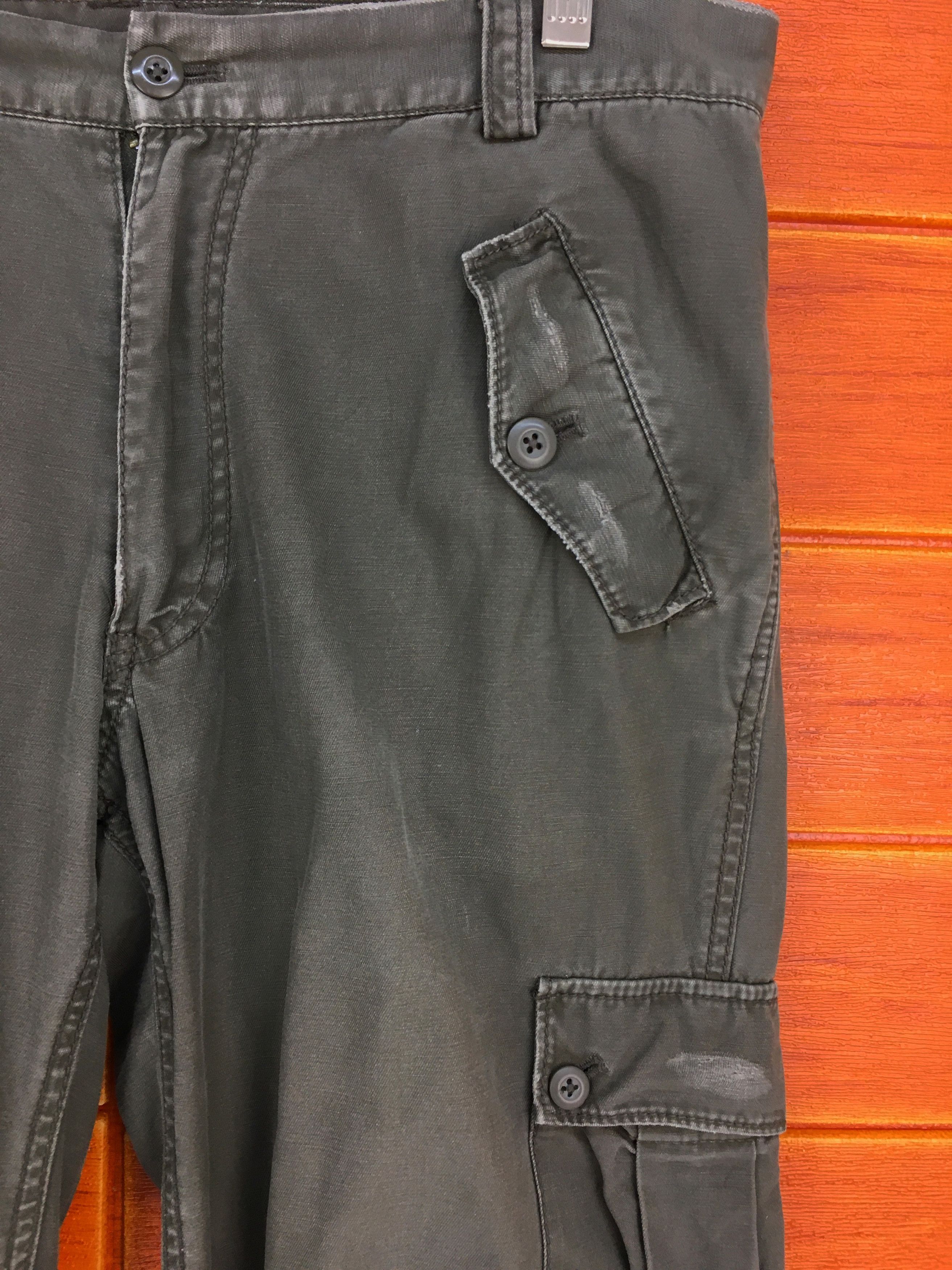 Oshkosh OSHKOSH Ripped Tactical Urban Cargo Pants Size US 35 - 4 Thumbnail
