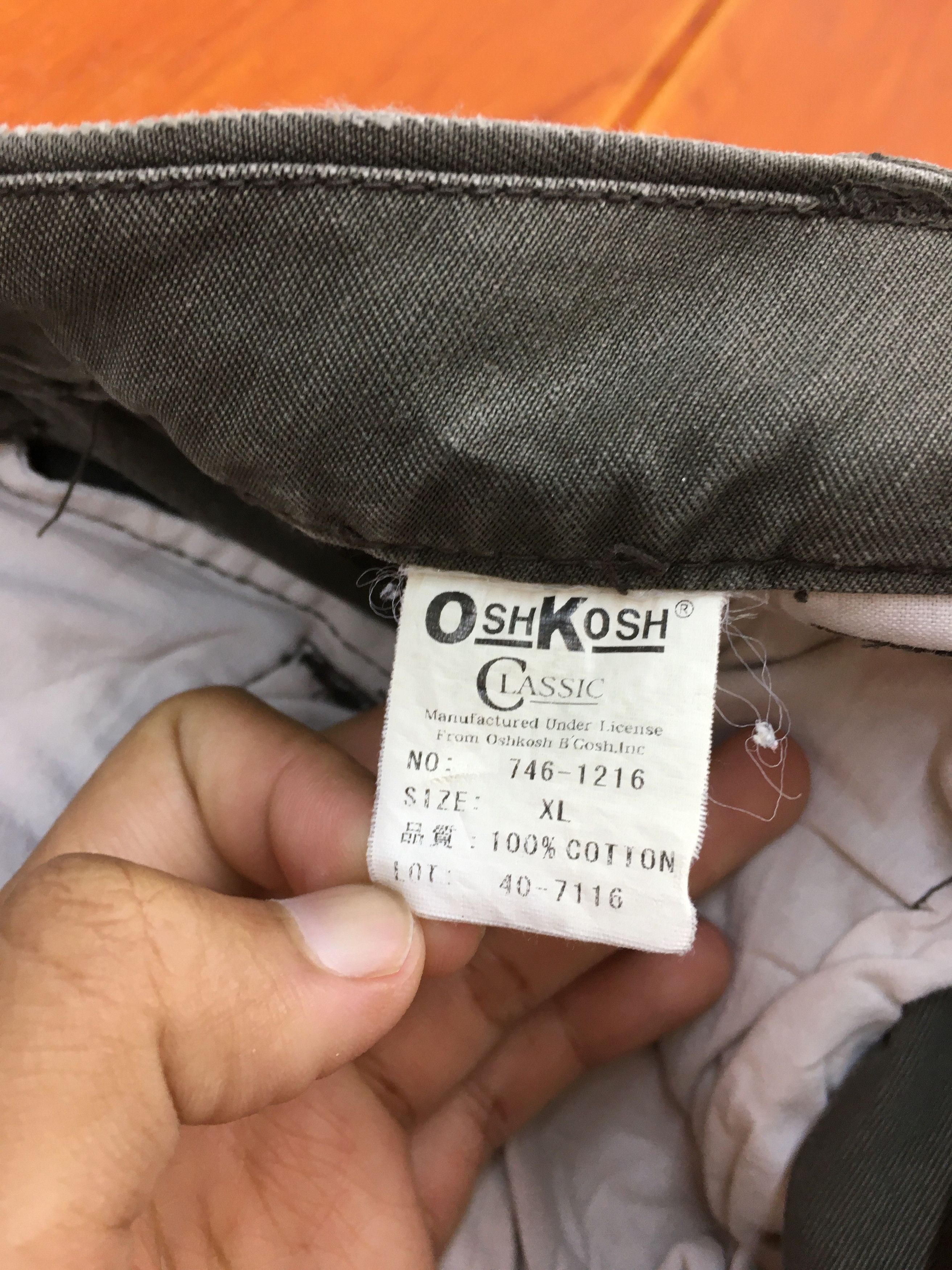 Oshkosh OSHKOSH Ripped Tactical Urban Cargo Pants Size US 35 - 17 Thumbnail