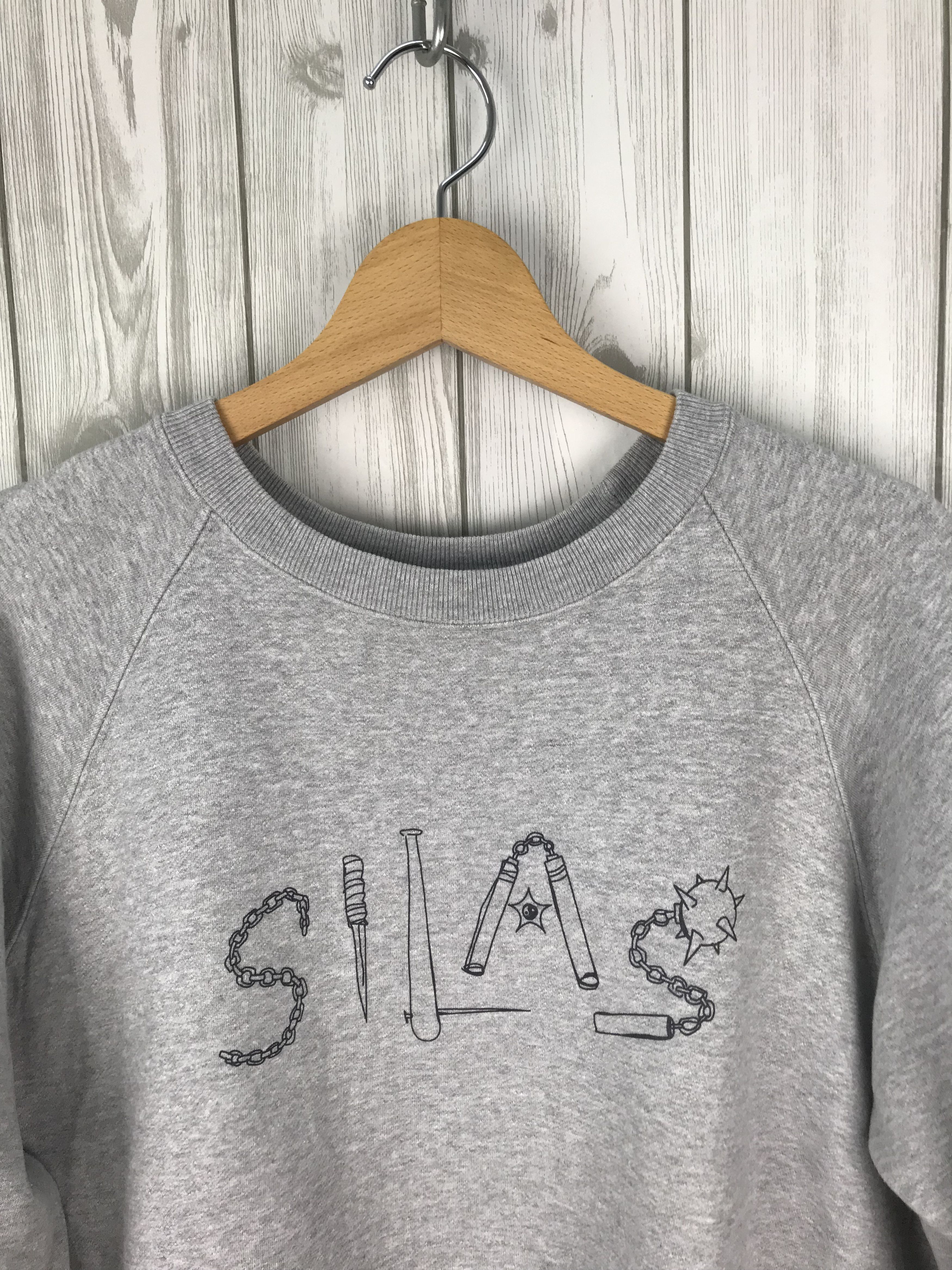 Japanese Brand Vintage SILAS Spell Out Pullover Sweatshirt Size US M / EU 48-50 / 2 - 2 Thumbnail