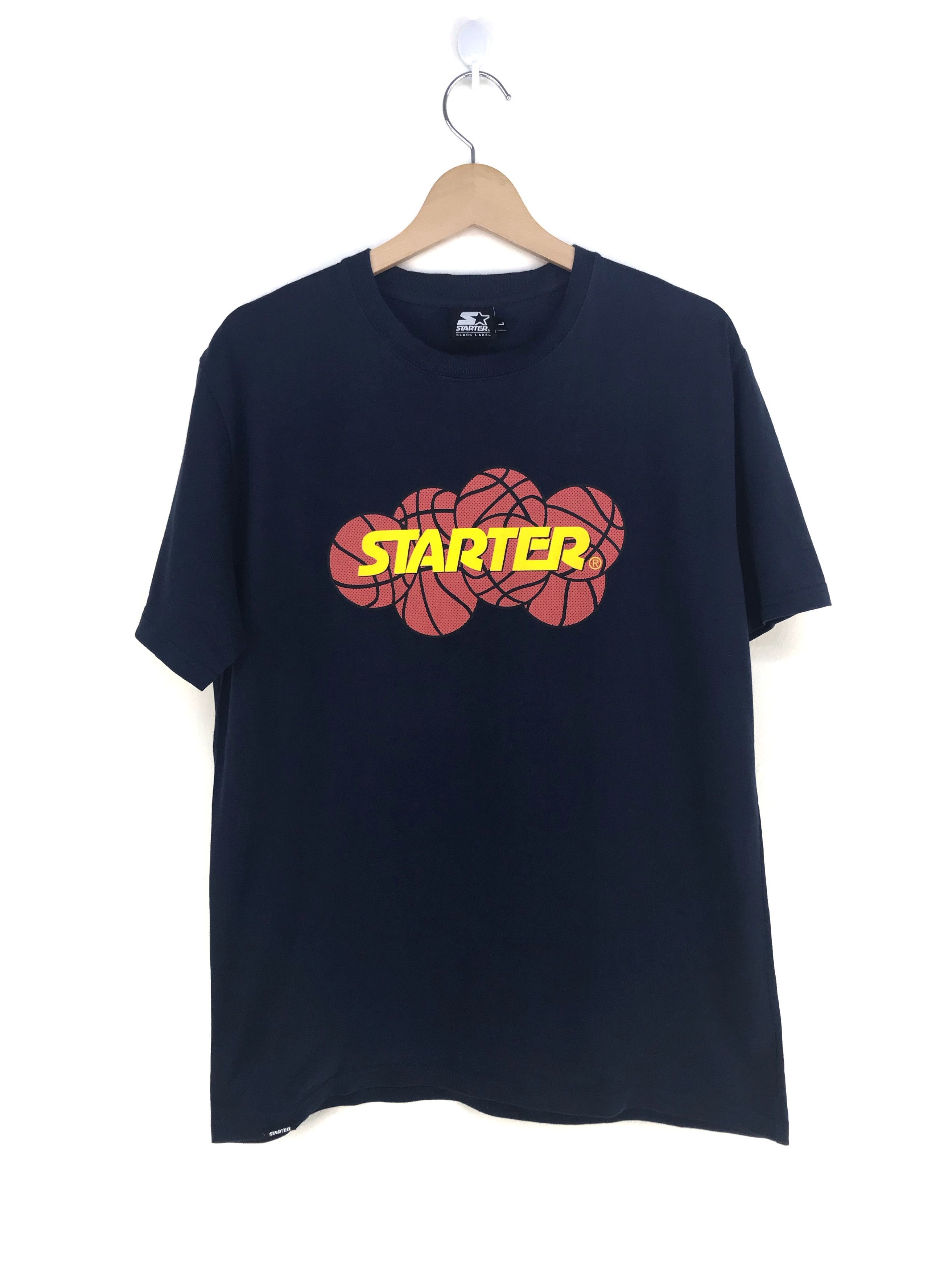 Sports Specialties Vintage STARTER Black Label Balls Spell Out Shirt Size US M / EU 48-50 / 2 - 1 Thumbnail