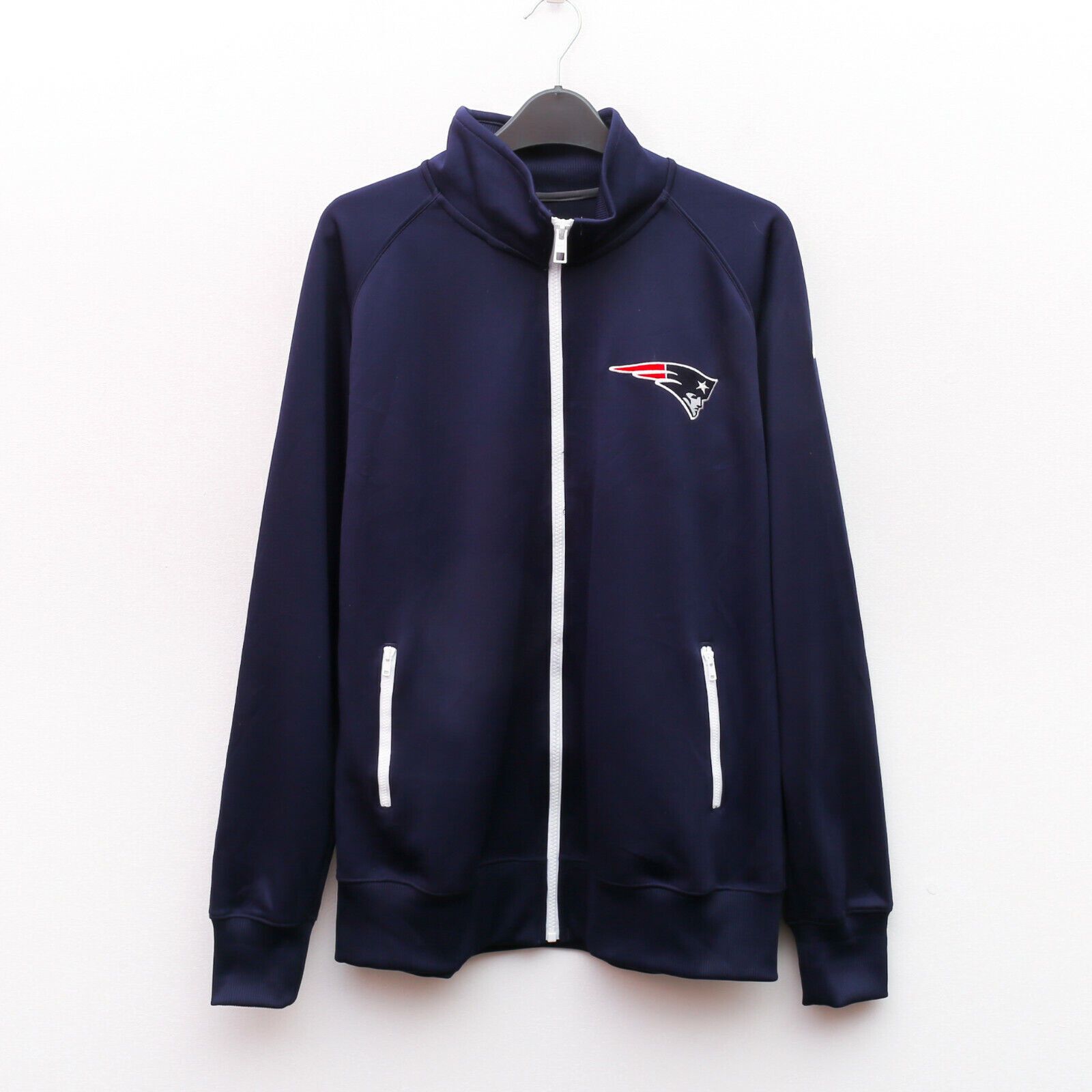 NFL × Nike New England Patriots Womens XL Tracksuit Jumper Sweatshirt Size XL / US 12-14 / IT 48-50 - 1 Thumbnail