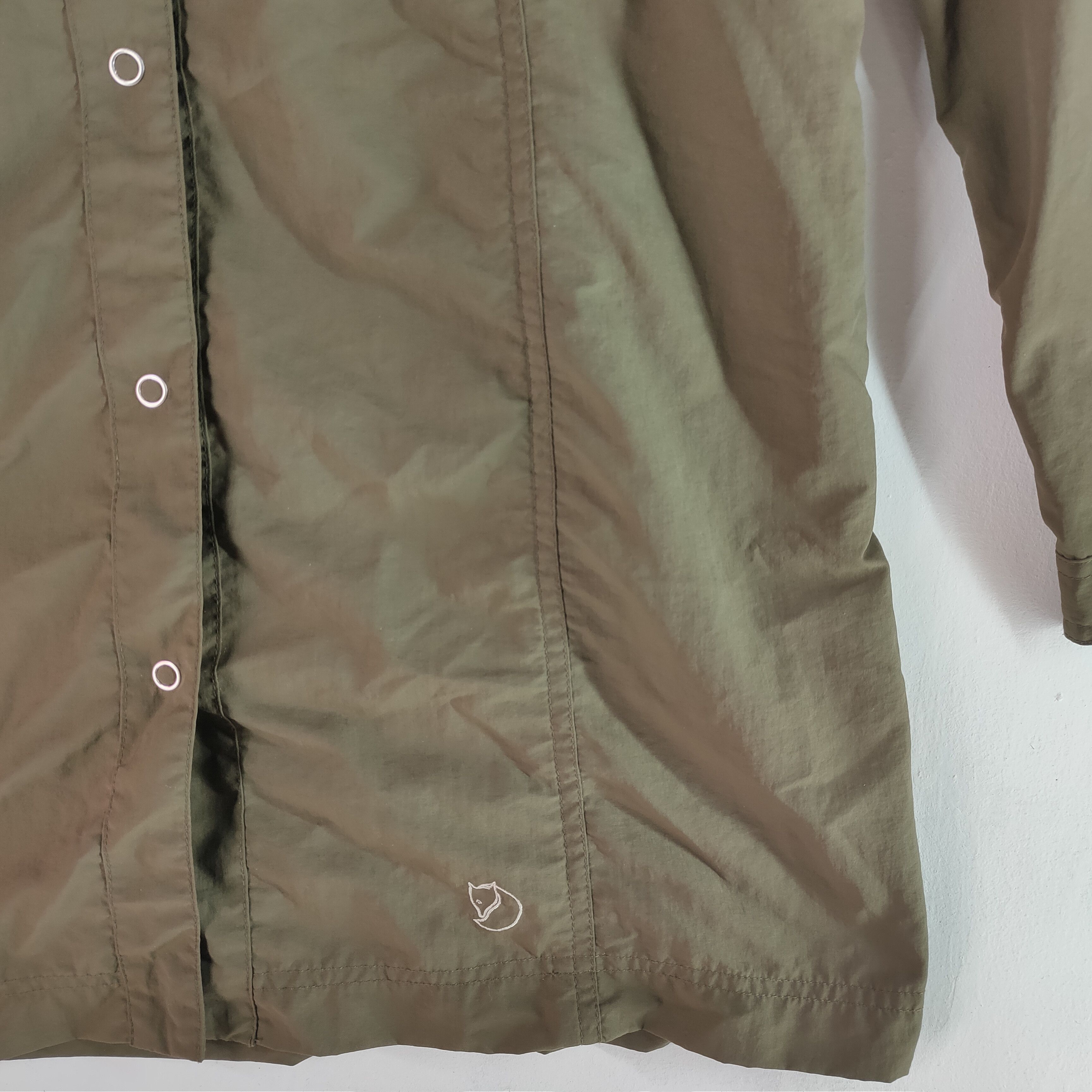 Fjallraven FJALLRAVEN Quick Dry Full Button Long Parka Jacket Size US M / EU 48-50 / 2 - 3 Thumbnail