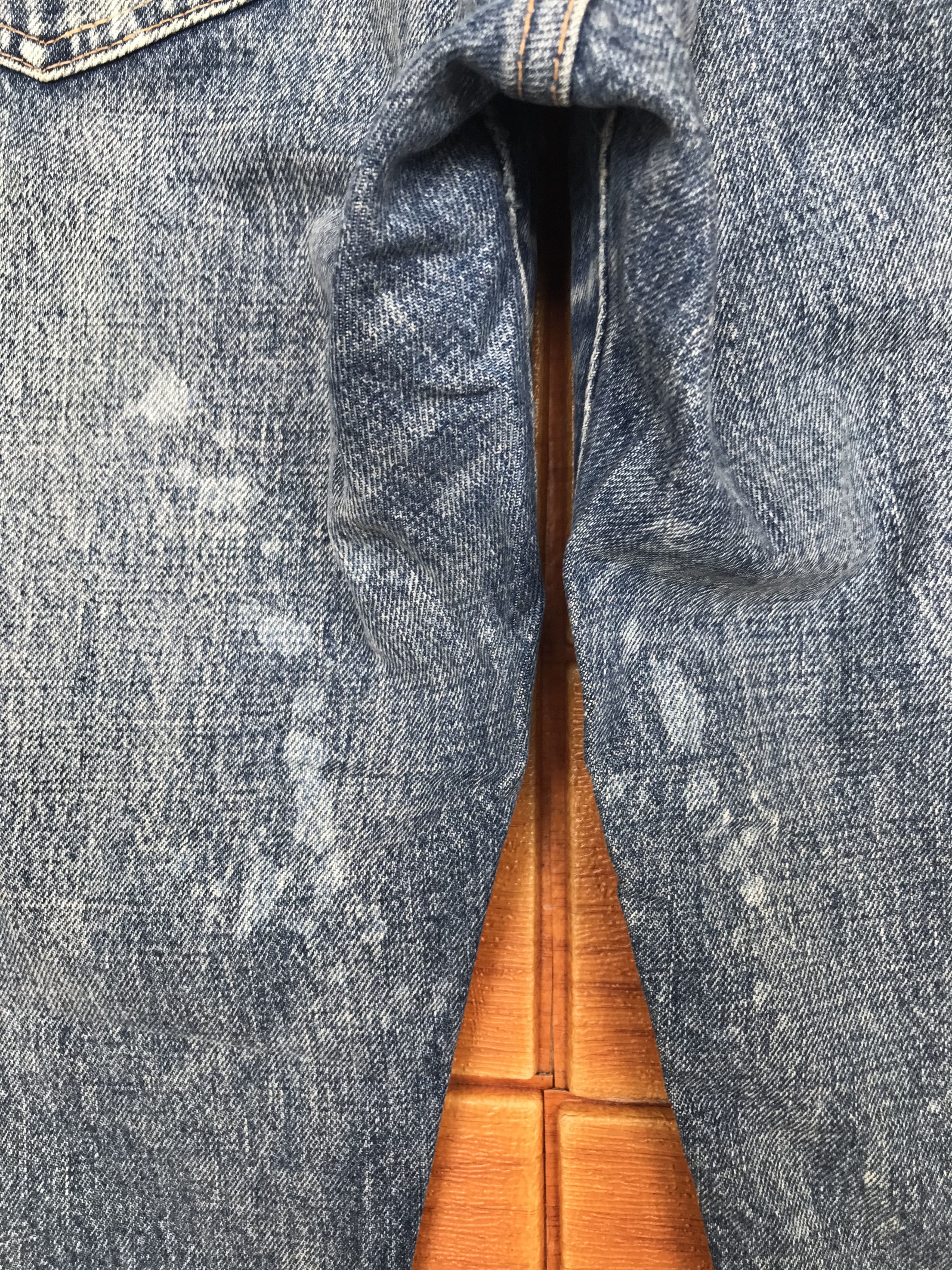 Comme des Garcons × Undercover Vintage RNA Inc Japan Faded Distressed Denim Jeans Size US 32 / EU 48 - 17 Thumbnail