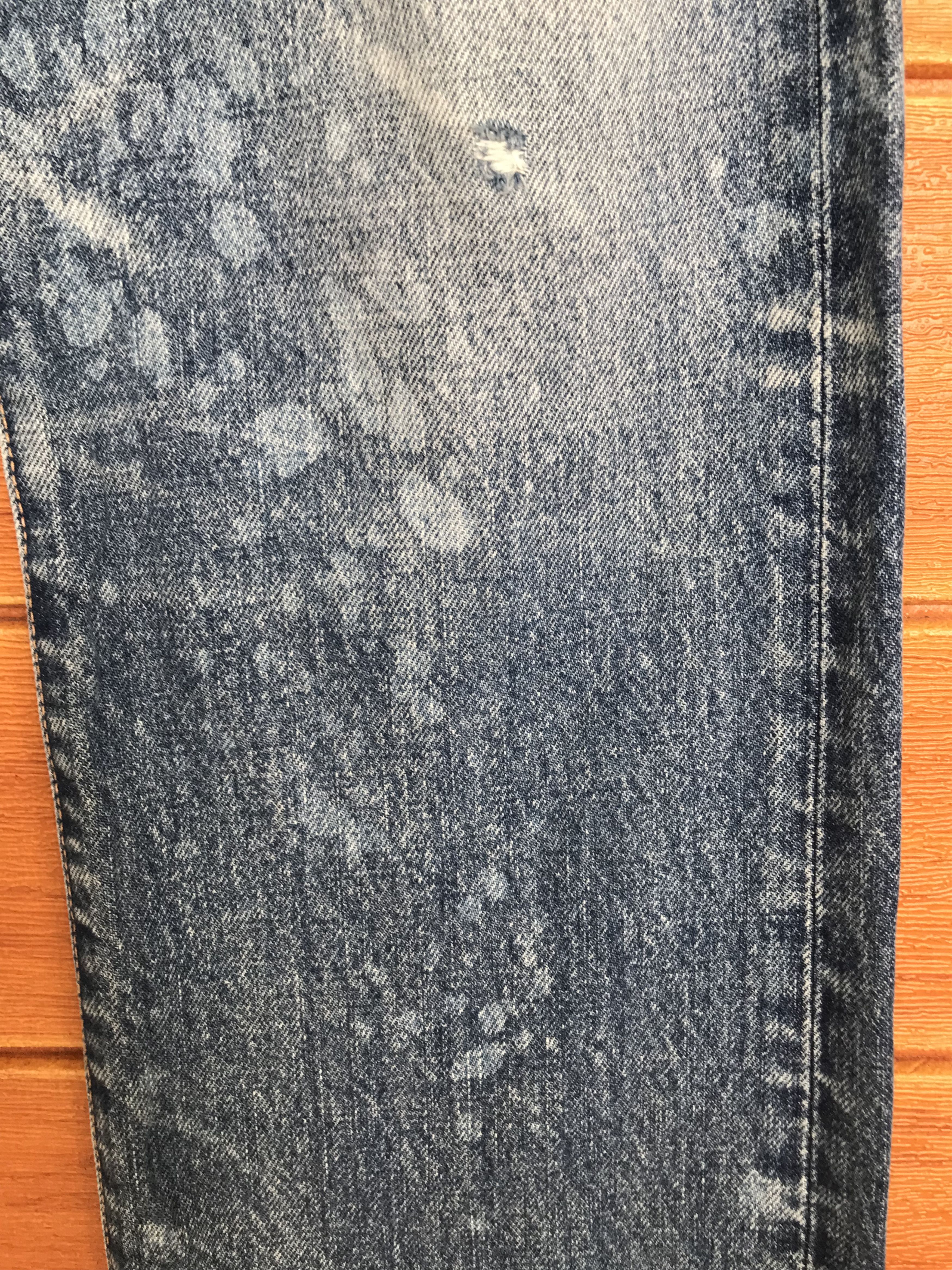 Comme des Garcons × Undercover Vintage RNA Inc Japan Faded Distressed Denim Jeans Size US 32 / EU 48 - 9 Thumbnail
