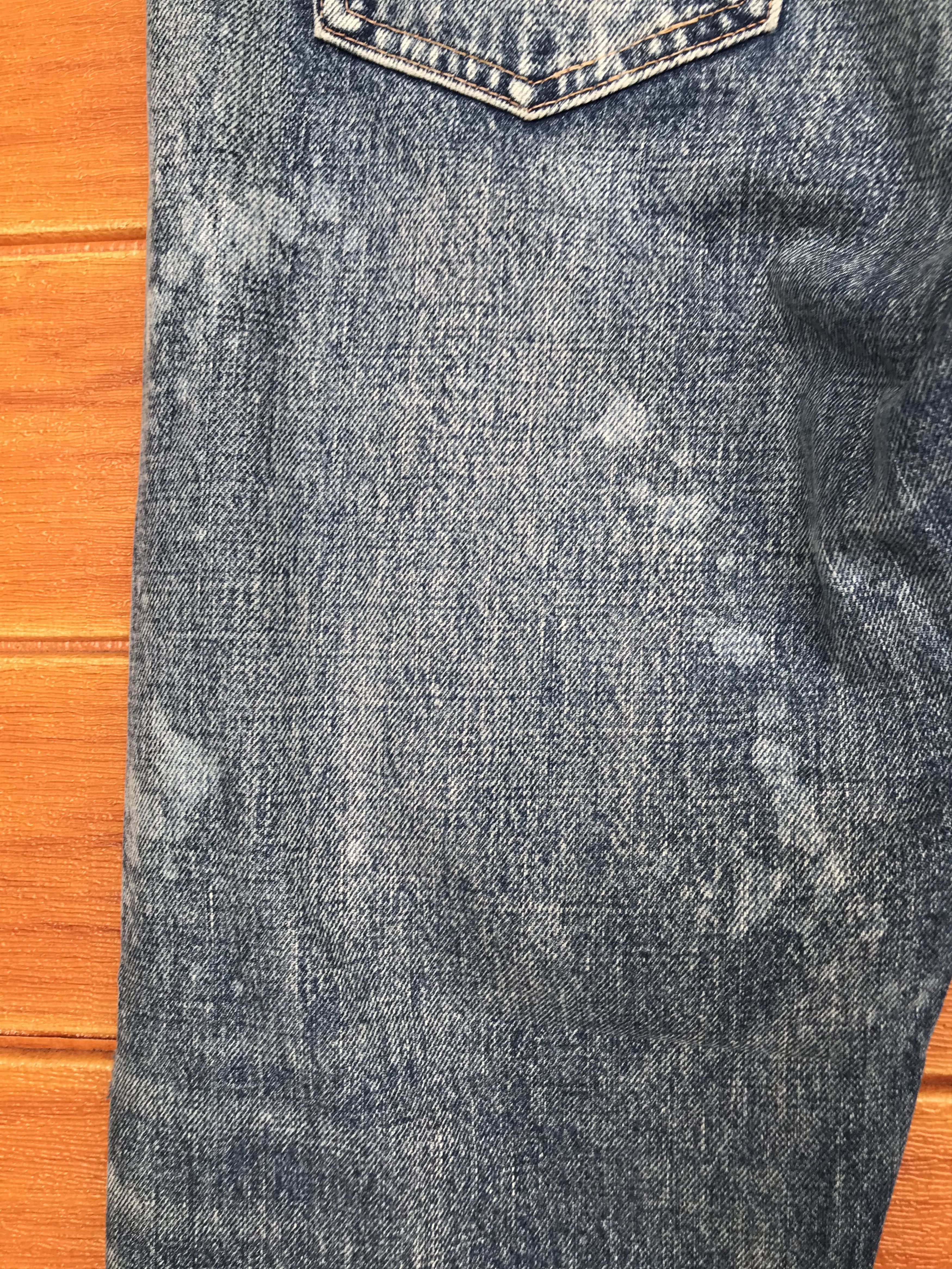 Comme des Garcons × Undercover Vintage RNA Inc Japan Faded Distressed Denim Jeans Size US 32 / EU 48 - 20 Thumbnail