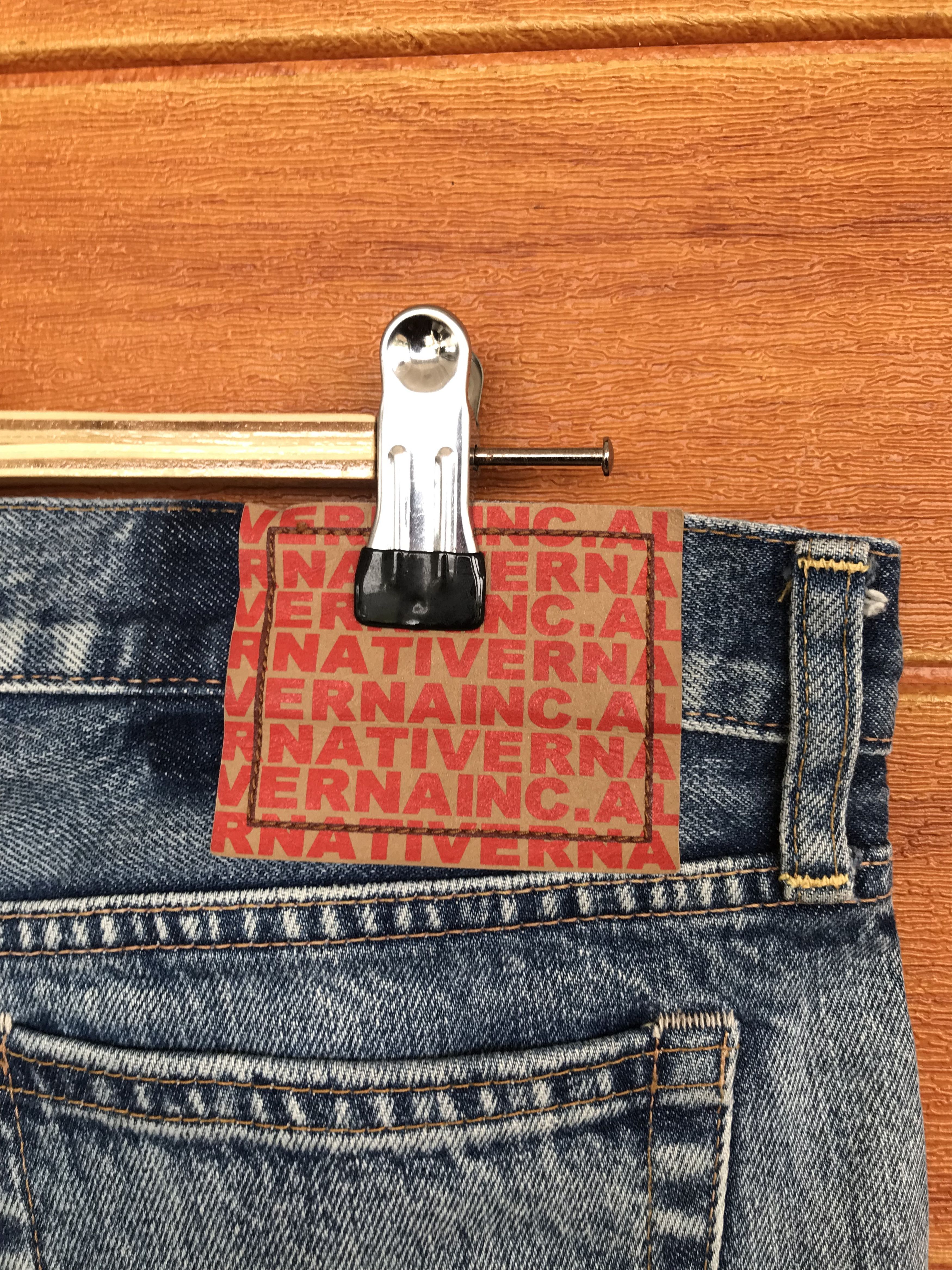 Comme des Garcons × Undercover Vintage RNA Inc Japan Faded Distressed Denim Jeans Size US 32 / EU 48 - 16 Thumbnail