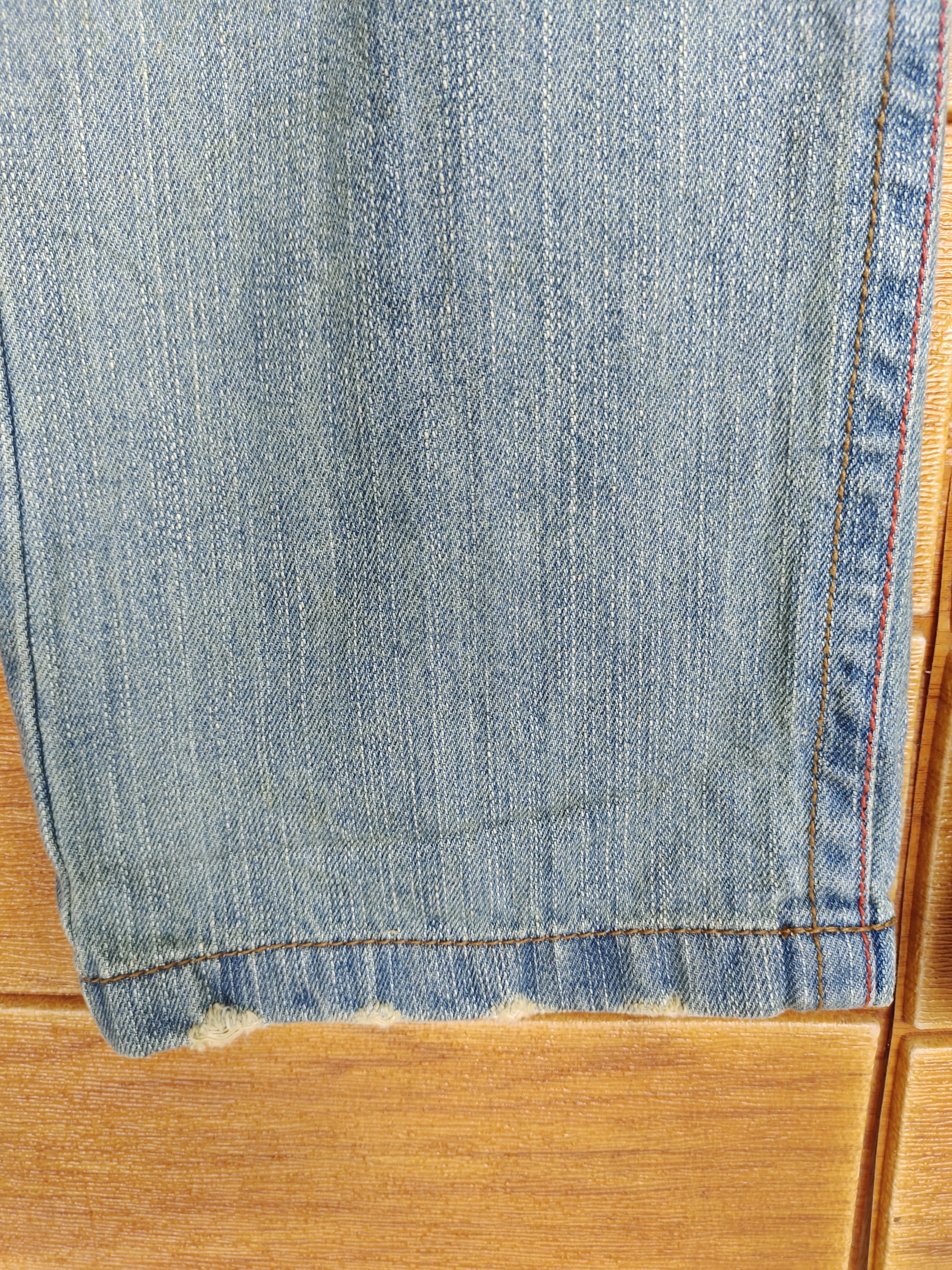 If Six Was Nine GOTCHA SURF Patches Distressed Denim Jeans Size US 33 - 18 Thumbnail
