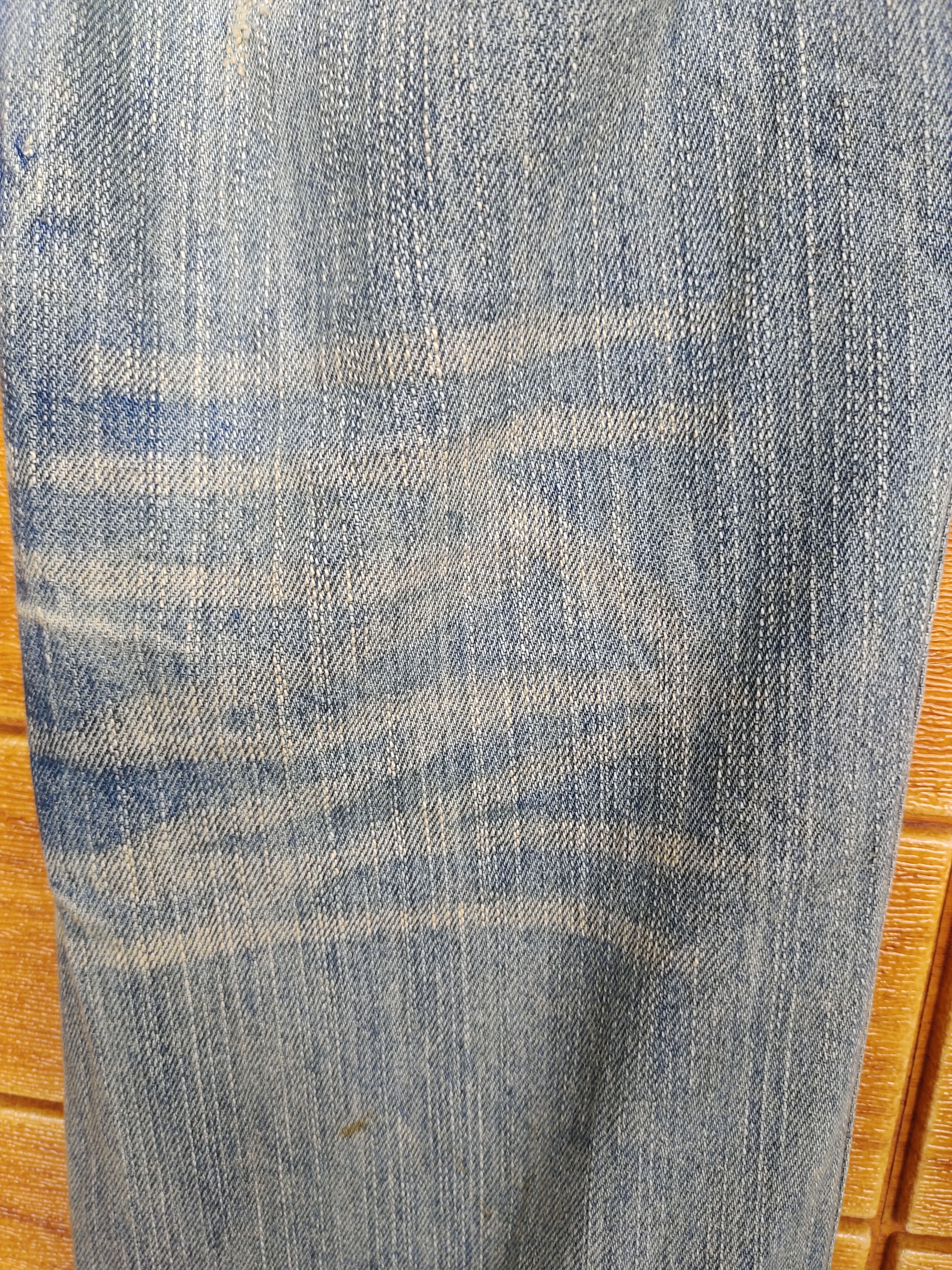 If Six Was Nine GOTCHA SURF Patches Distressed Denim Jeans Size US 33 - 8 Thumbnail