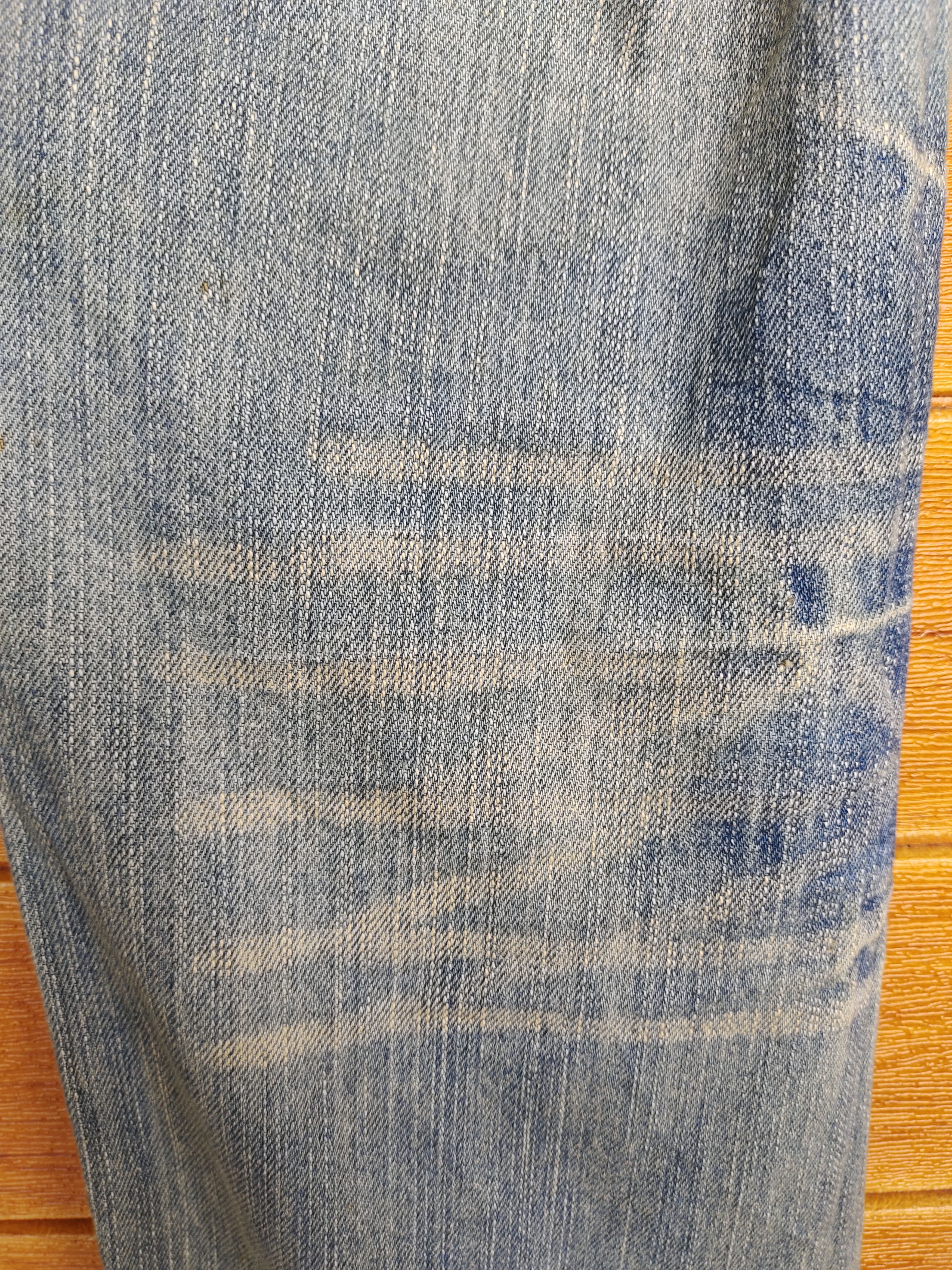 If Six Was Nine GOTCHA SURF Patches Distressed Denim Jeans Size US 33 - 7 Thumbnail