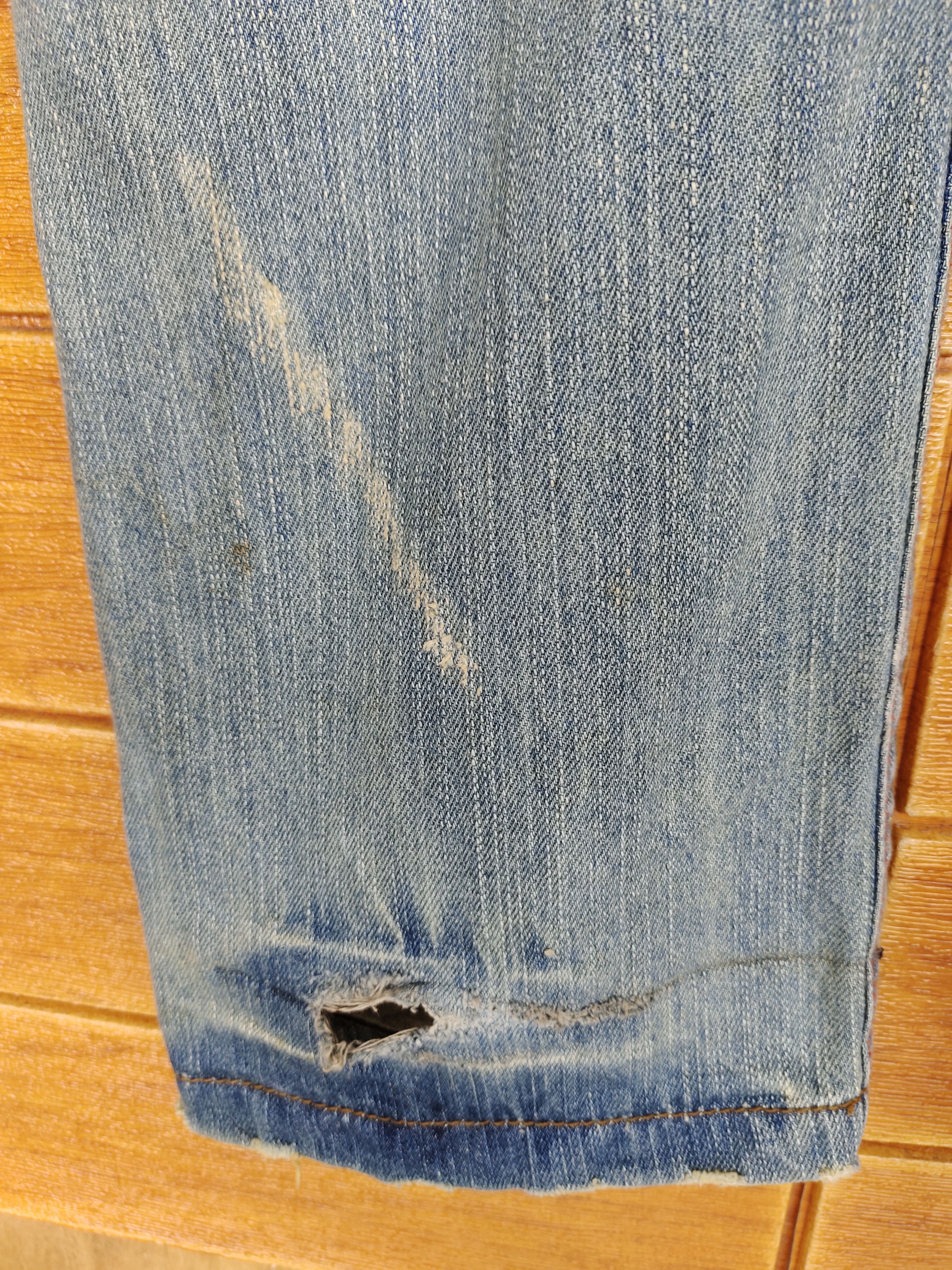 If Six Was Nine GOTCHA SURF Patches Distressed Denim Jeans Size US 33 - 10 Thumbnail