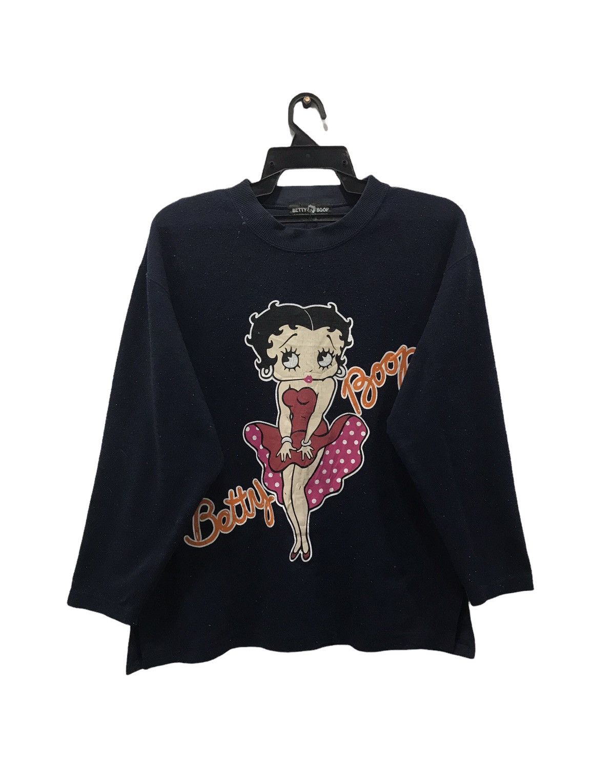 Cartoon Network VINTAGE BETTY BOOP BIG LOGO LONG SLEEVE SHIRT Size US M / EU 48-50 / 2 - 1 Thumbnail