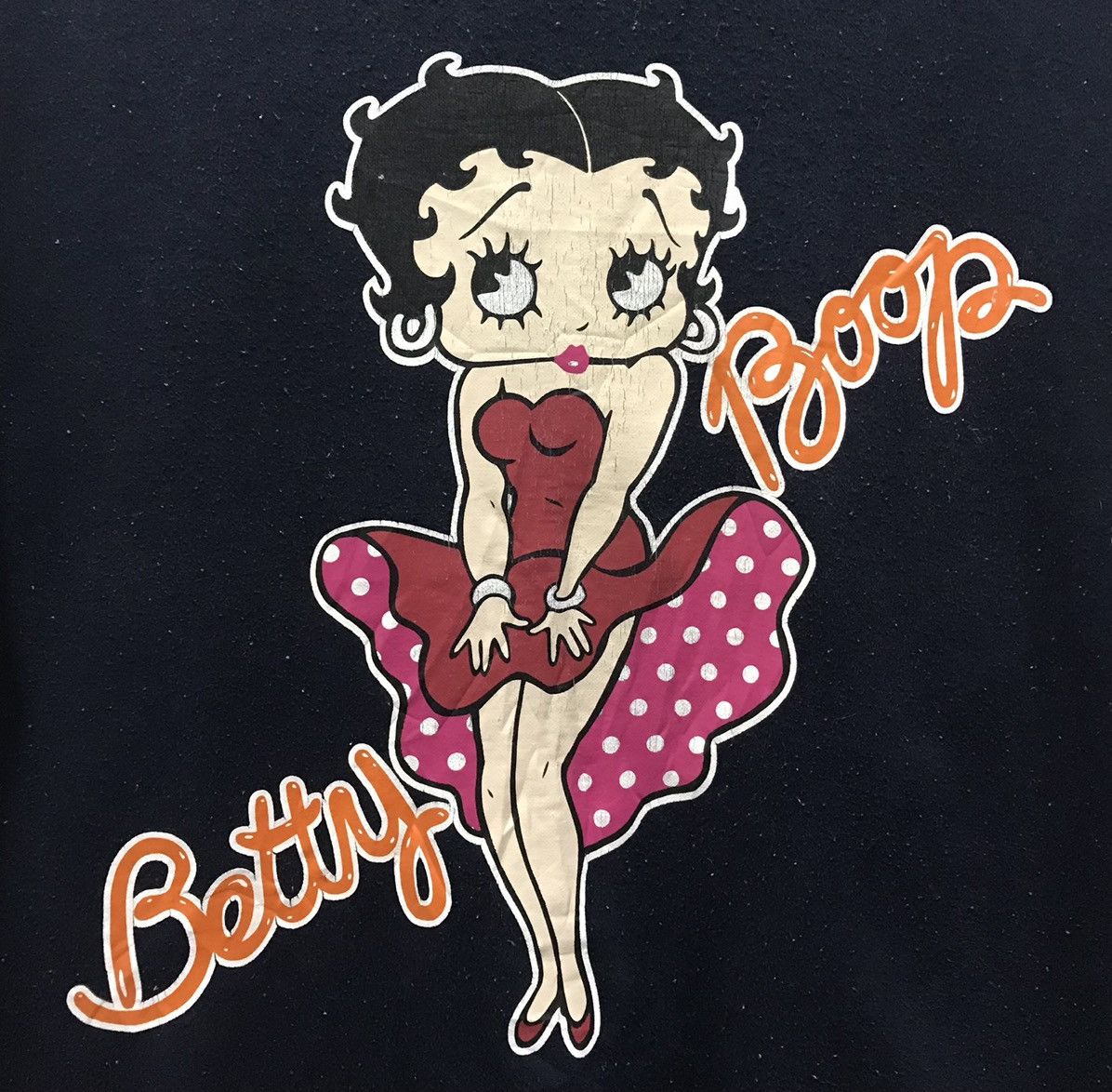 Cartoon Network VINTAGE BETTY BOOP BIG LOGO LONG SLEEVE SHIRT Size US M / EU 48-50 / 2 - 3 Thumbnail