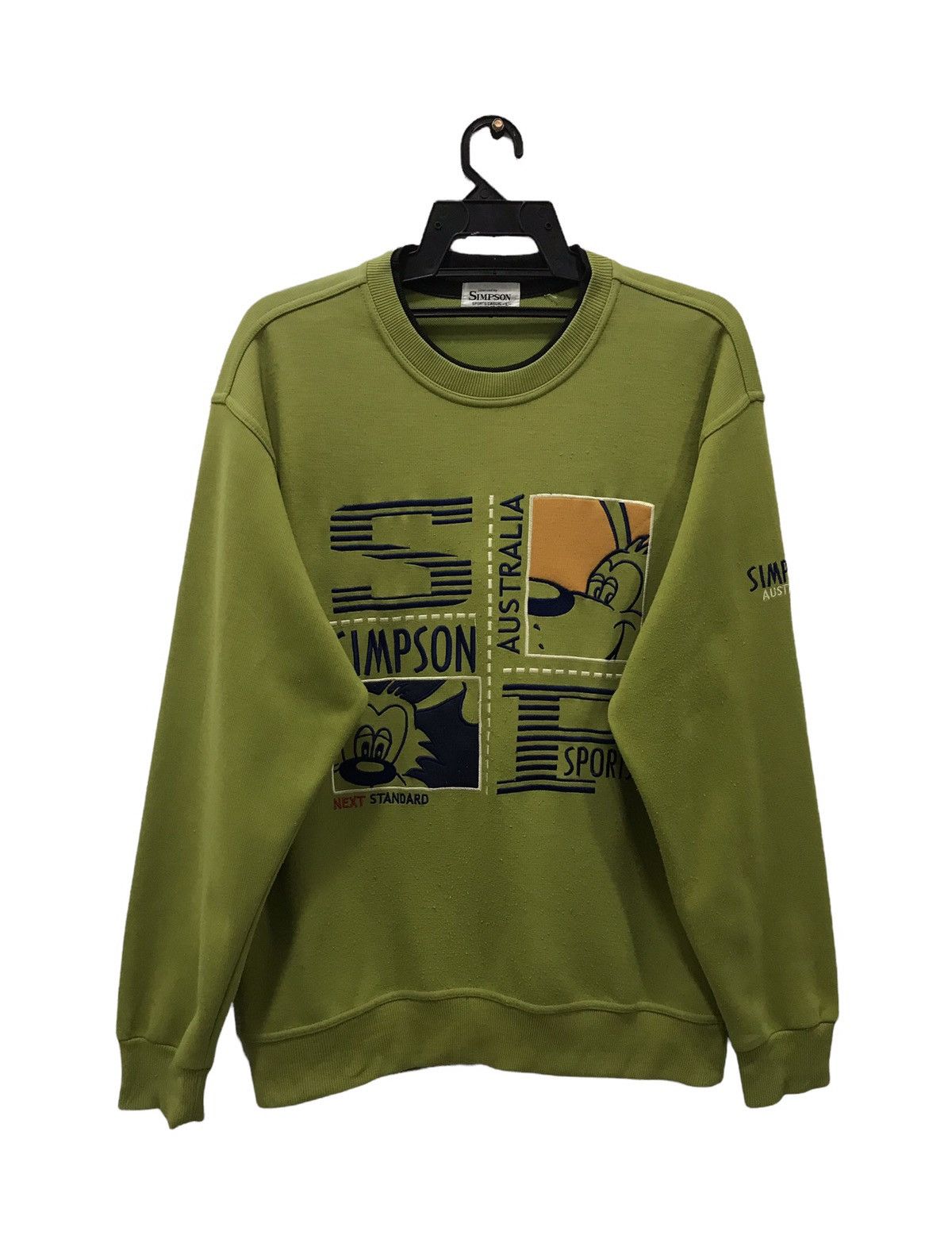 VINTAGE LICENCED BY SIMPSON SPORTS CASUAL SWEATSHIRT