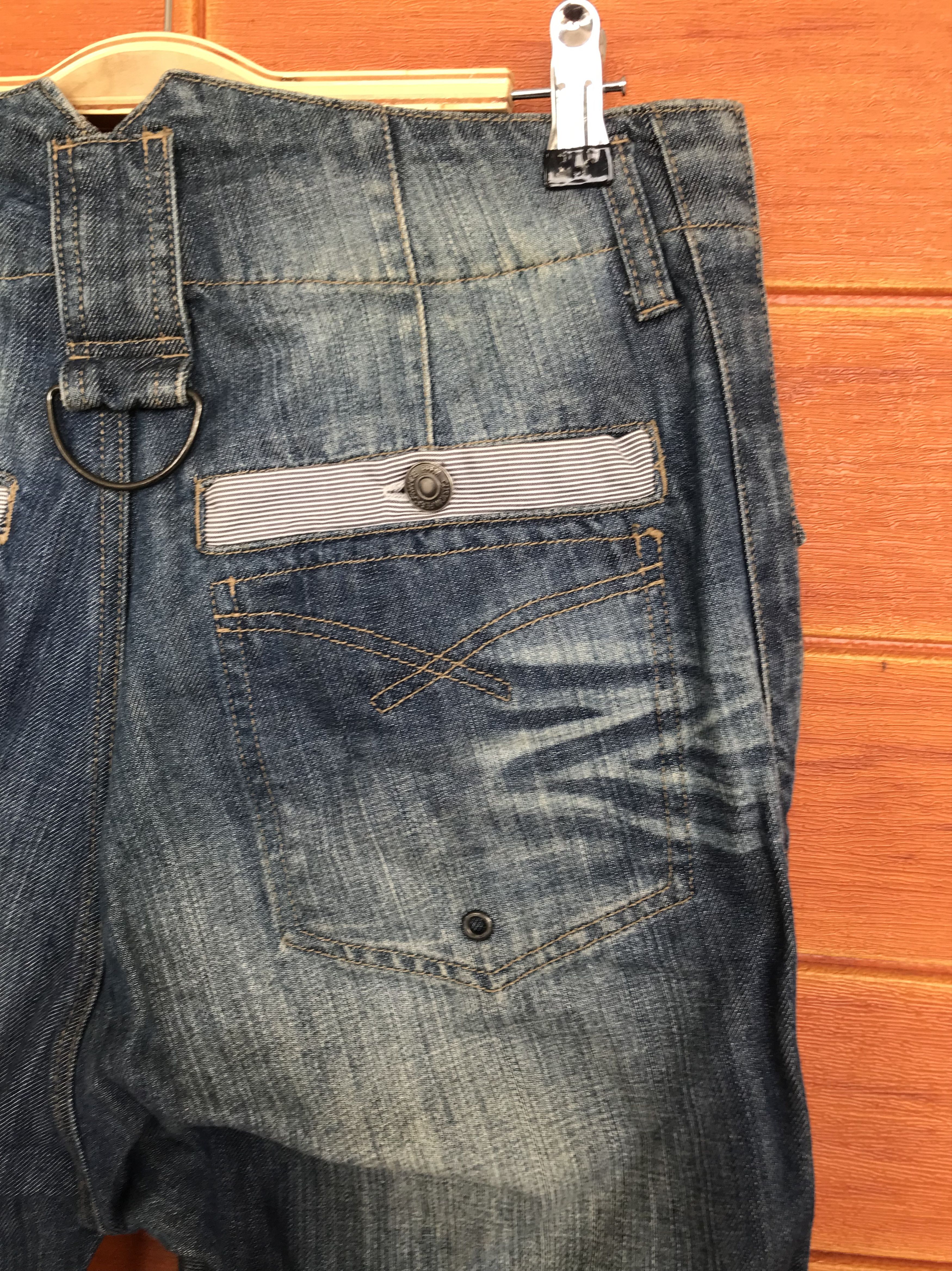 PPFM PPFM Sand Wash Denim Pants Size US 31 - 12 Thumbnail
