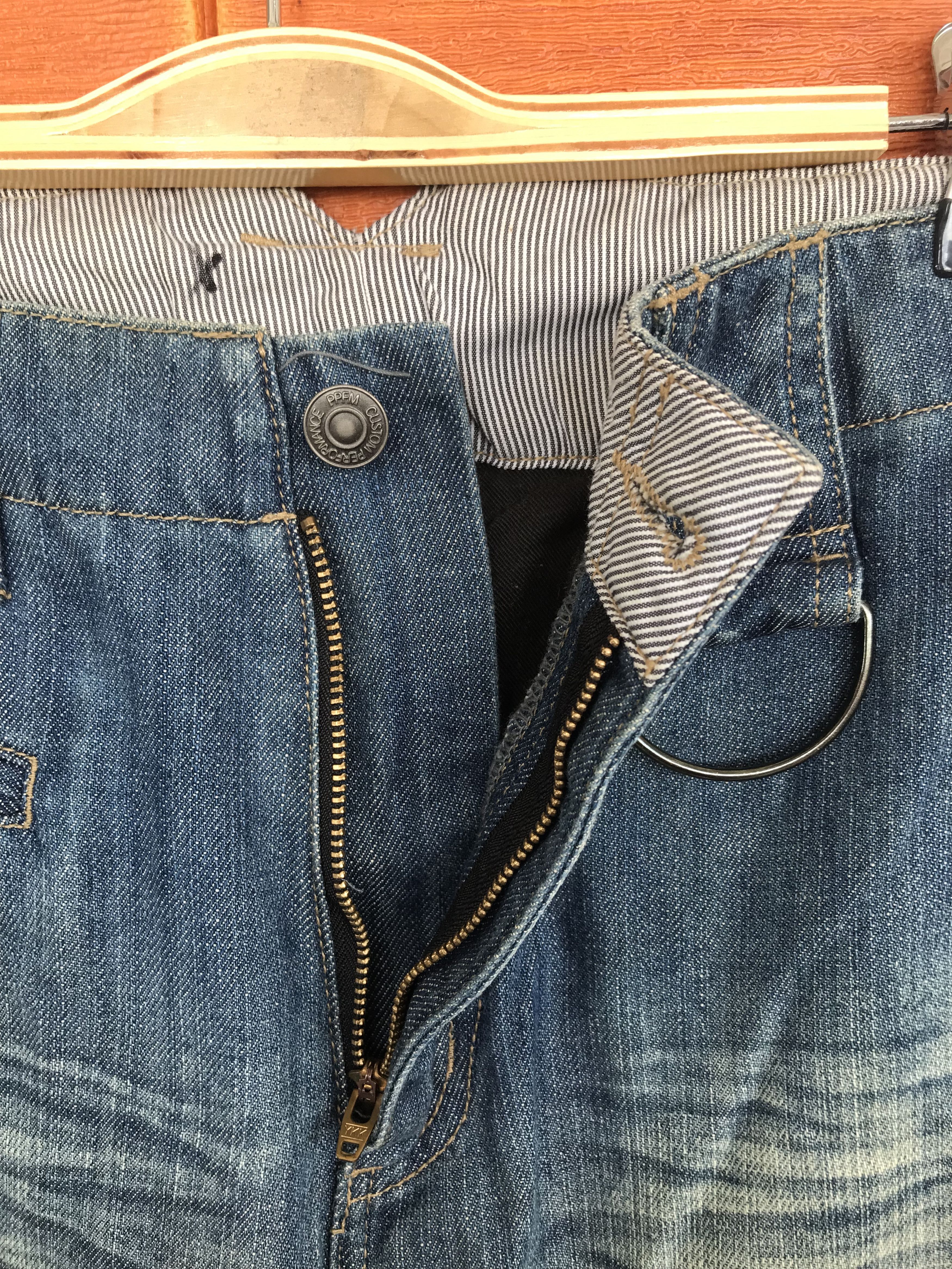 PPFM PPFM Sand Wash Denim Pants Size US 31 - 16 Thumbnail